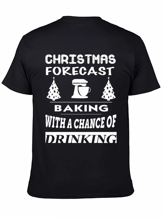 Christmas Forecast Baking & Drinking Tee