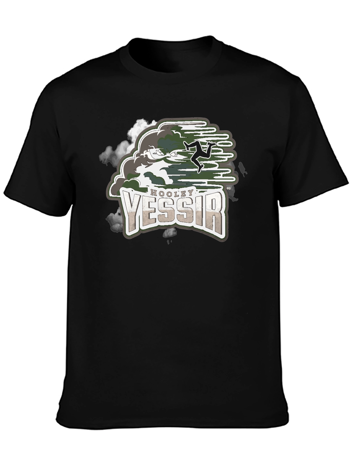 Hooley Yessir Graphic T-Shirt - Isle of Man Design