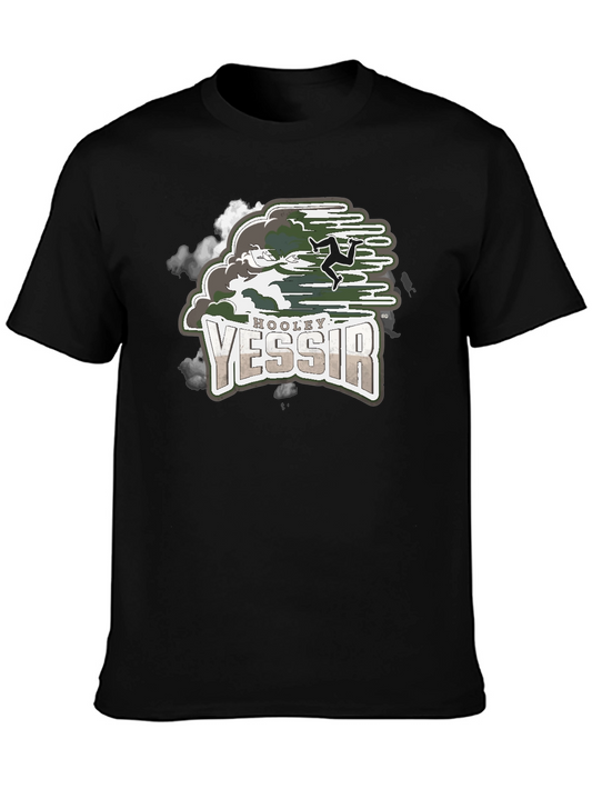 Hooley Yessir Graphic T-Shirt - Isle of Man Design