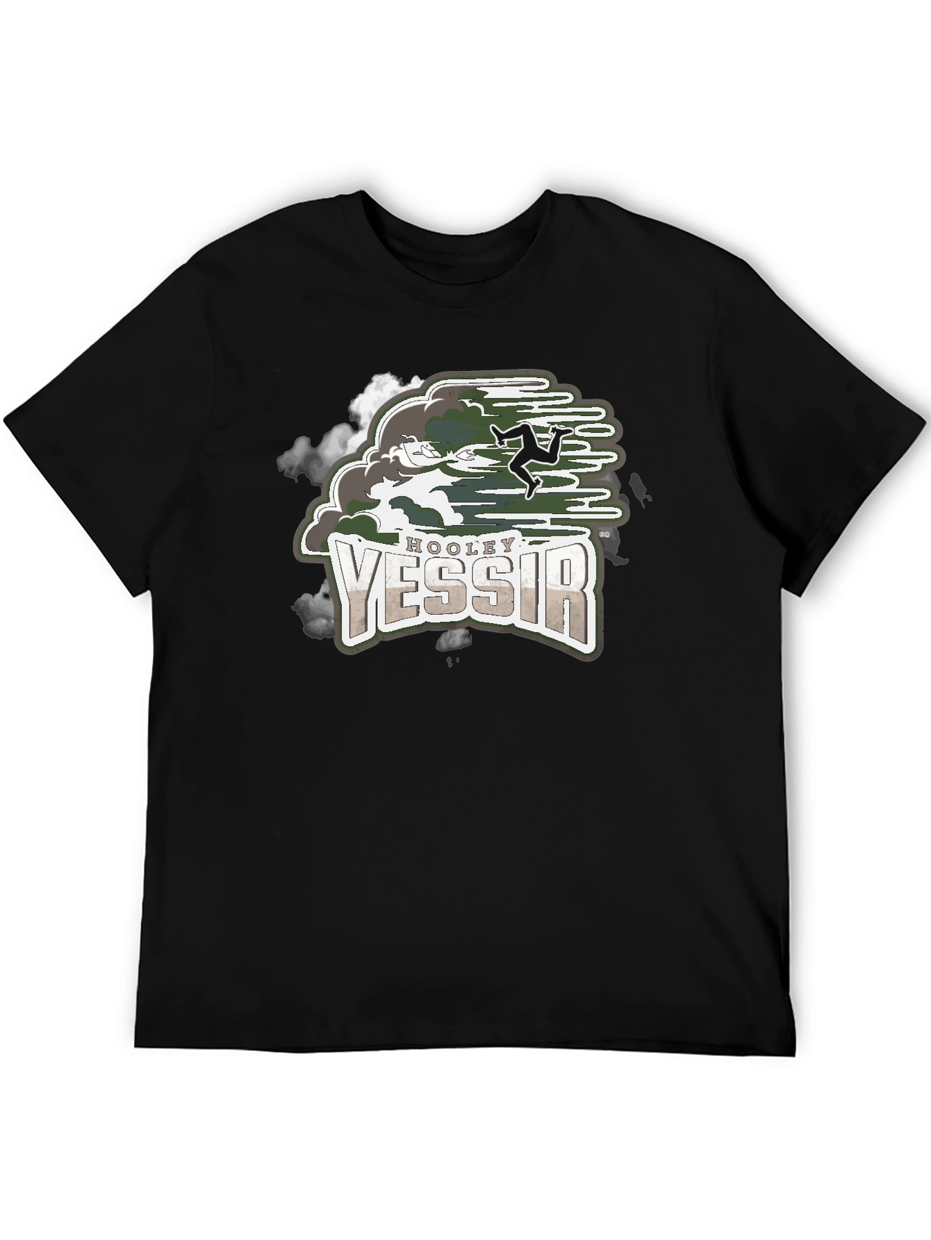 Hooley Yessir Graphic T-Shirt - Isle of Man Design
