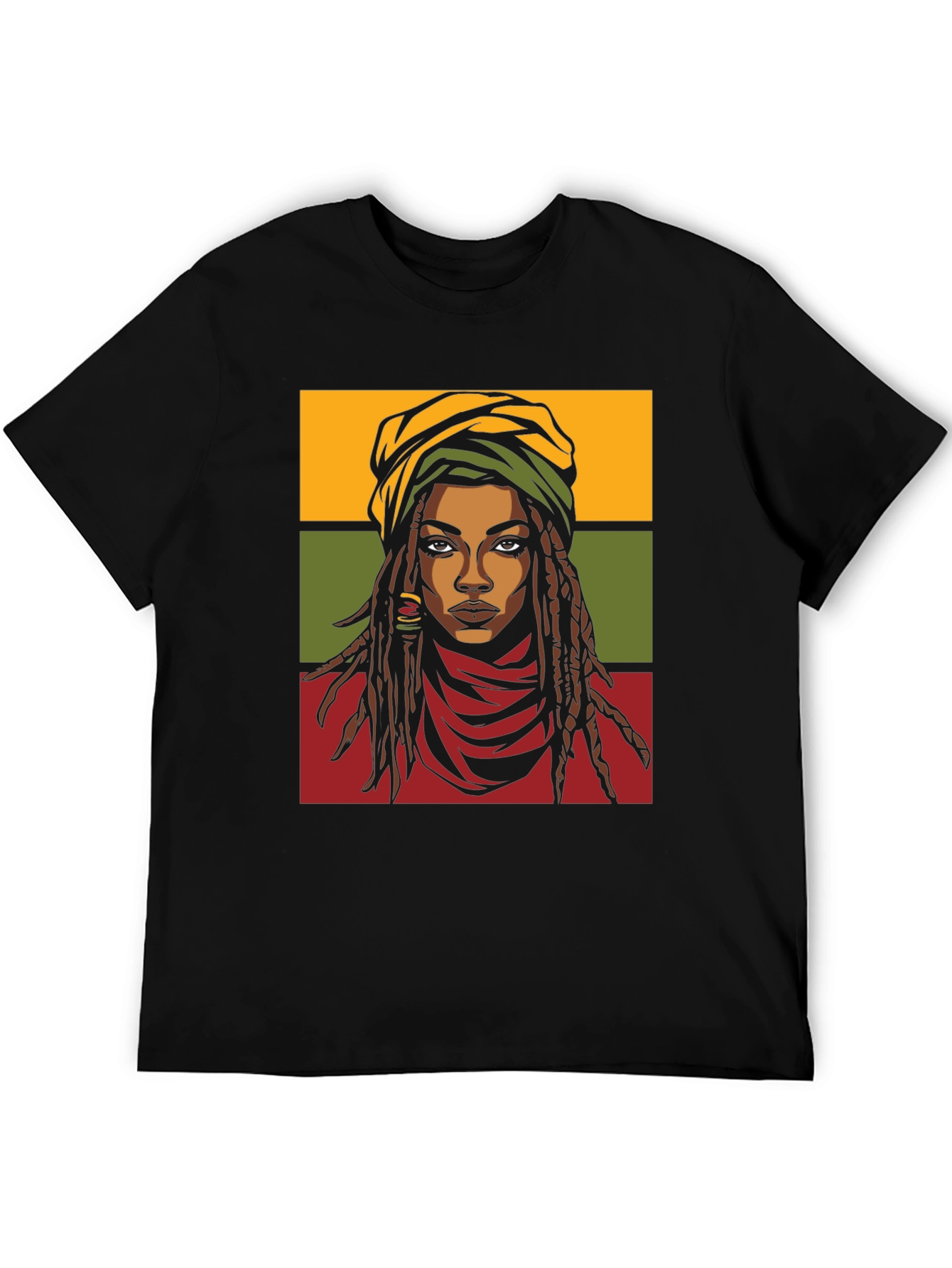 Rasta Queen T-Shirt - Graphic Tee