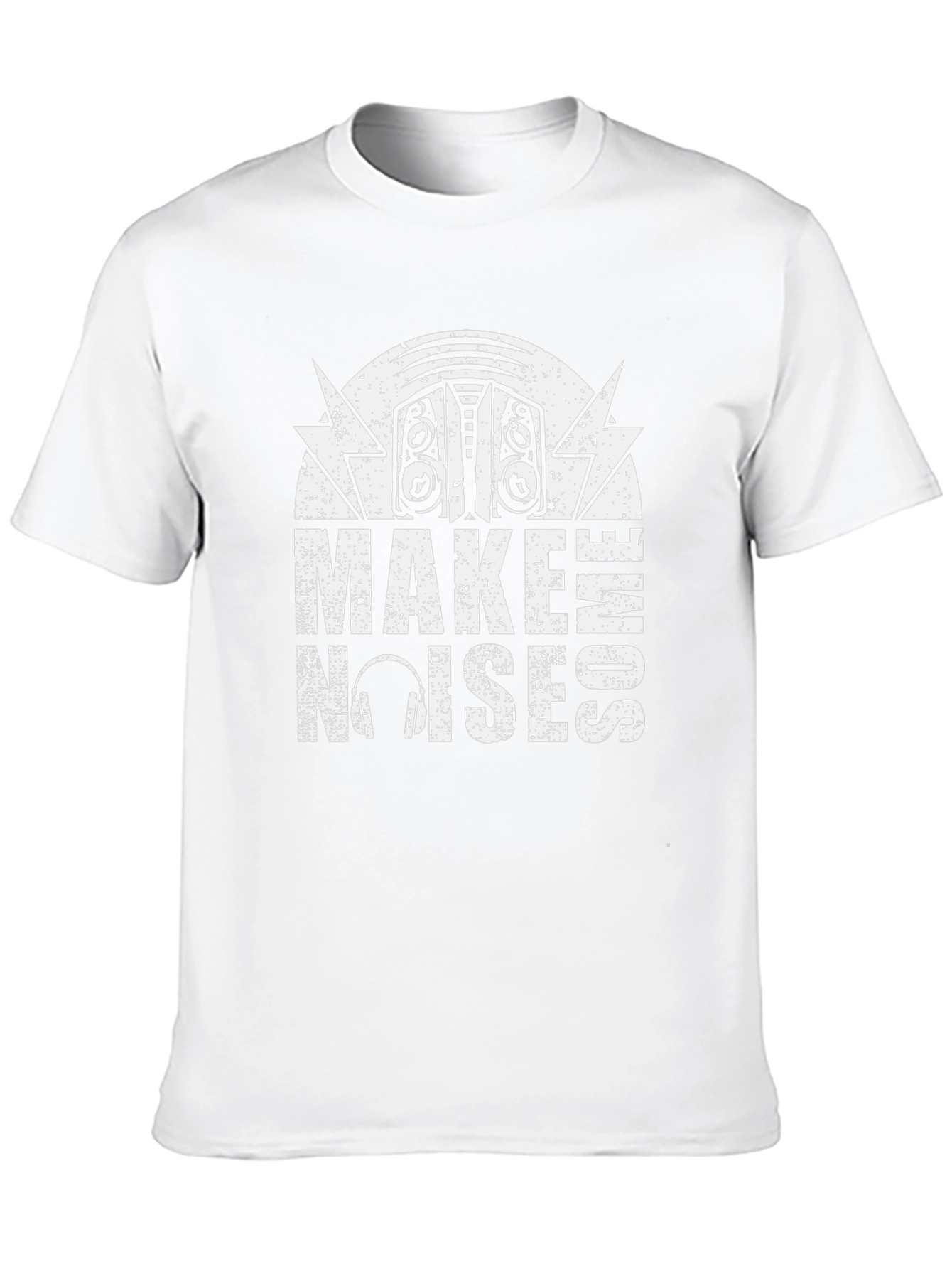 Make Some Noises Graphic Tee - Music Lover Shirt