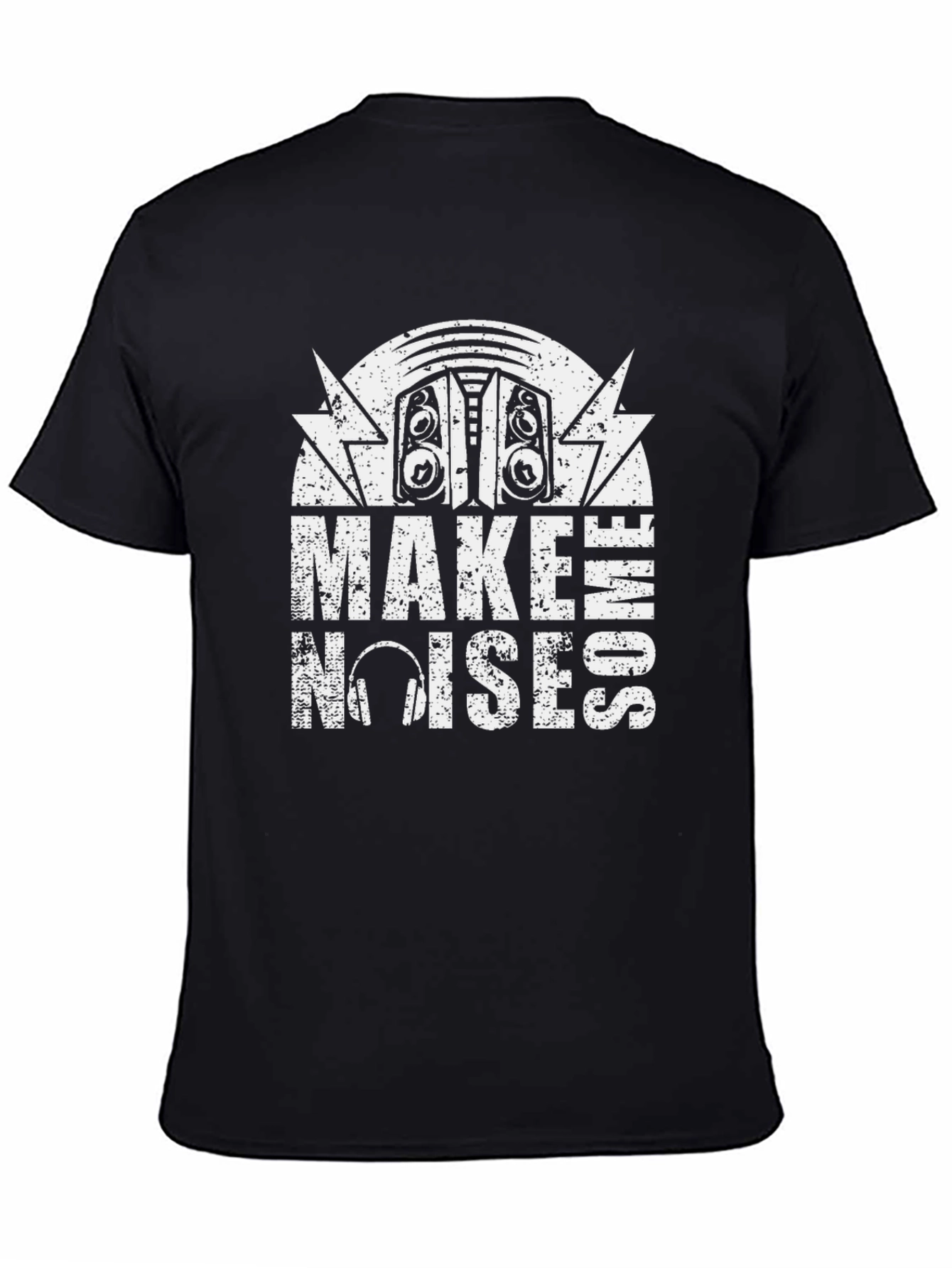 Make Some Noises Graphic Tee - Music Lover Shirt