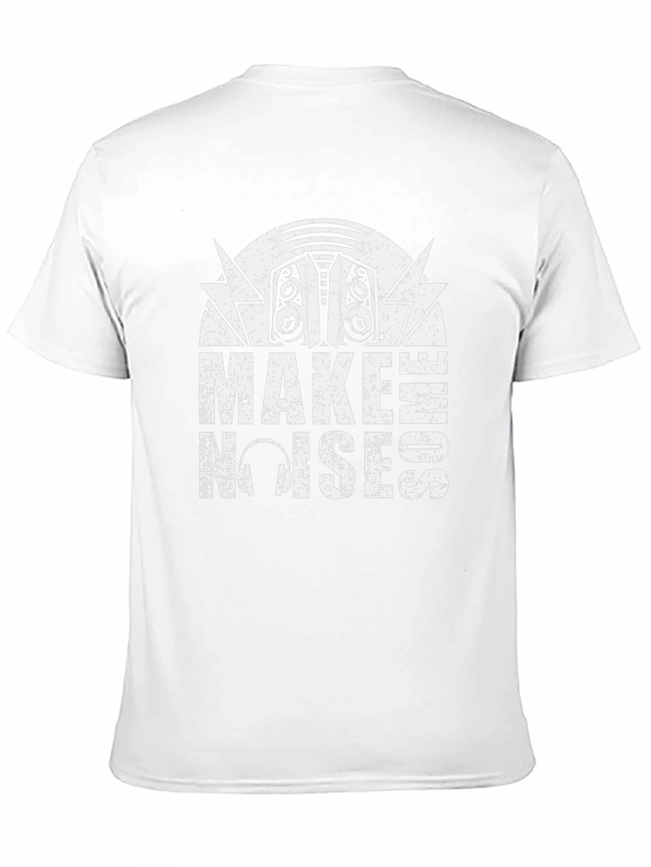Make Some Noises Graphic Tee - Music Lover Shirt