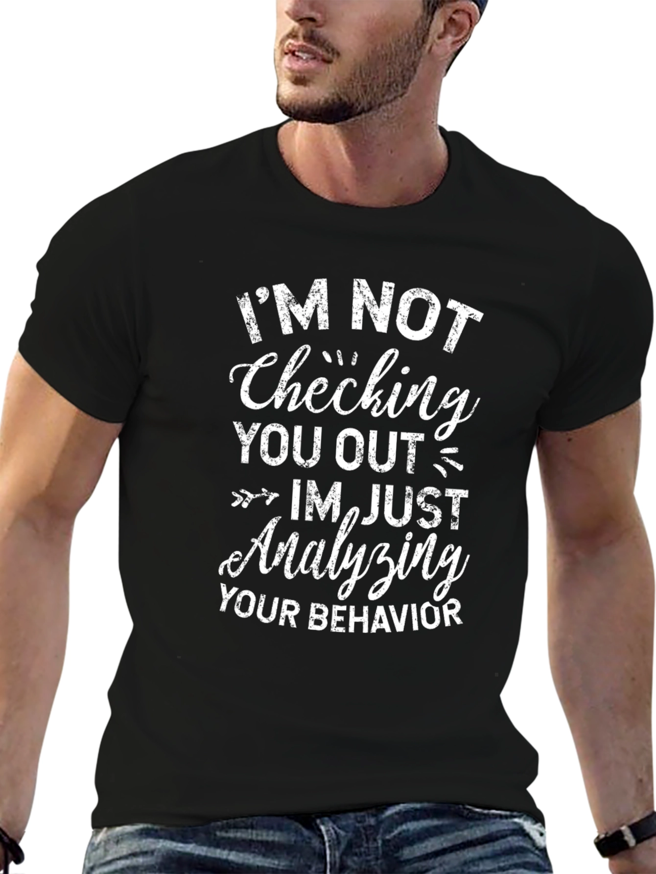 Funny Analyzing Behavior Graphic Tee