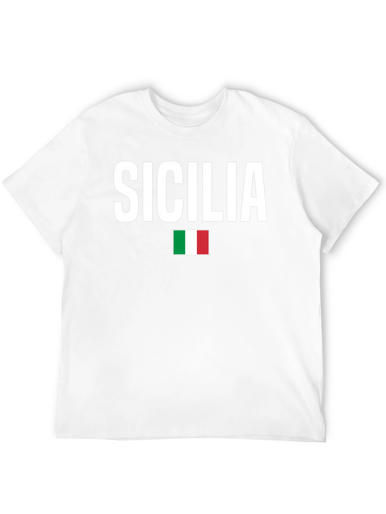 Sicilia Italian Flag T-Shirt