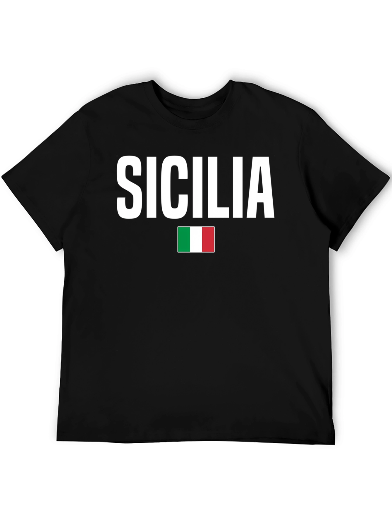 Sicilia Italian Flag T-Shirt