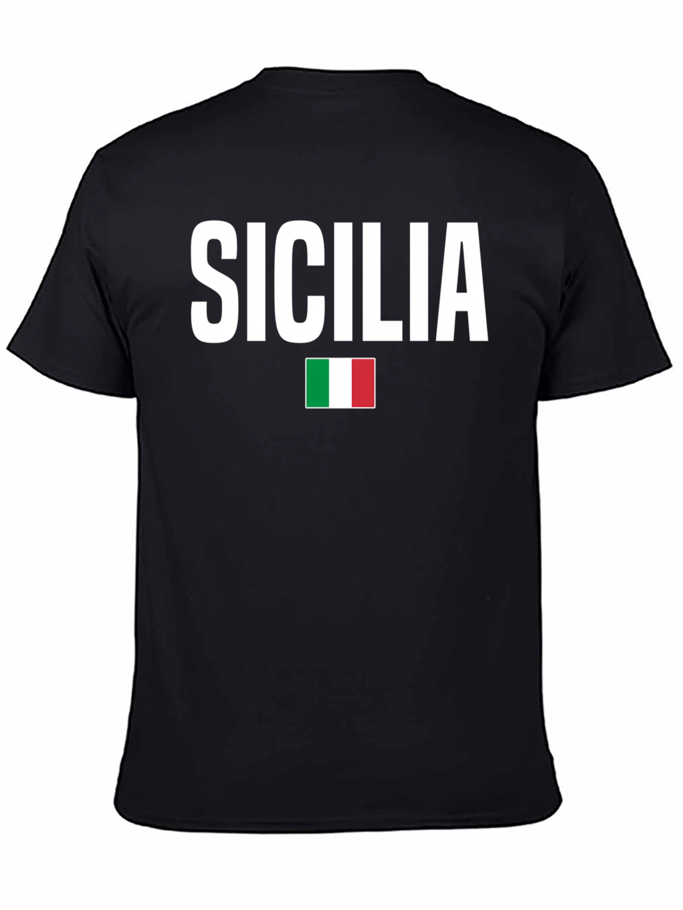 Sicilia Italian Flag T-Shirt