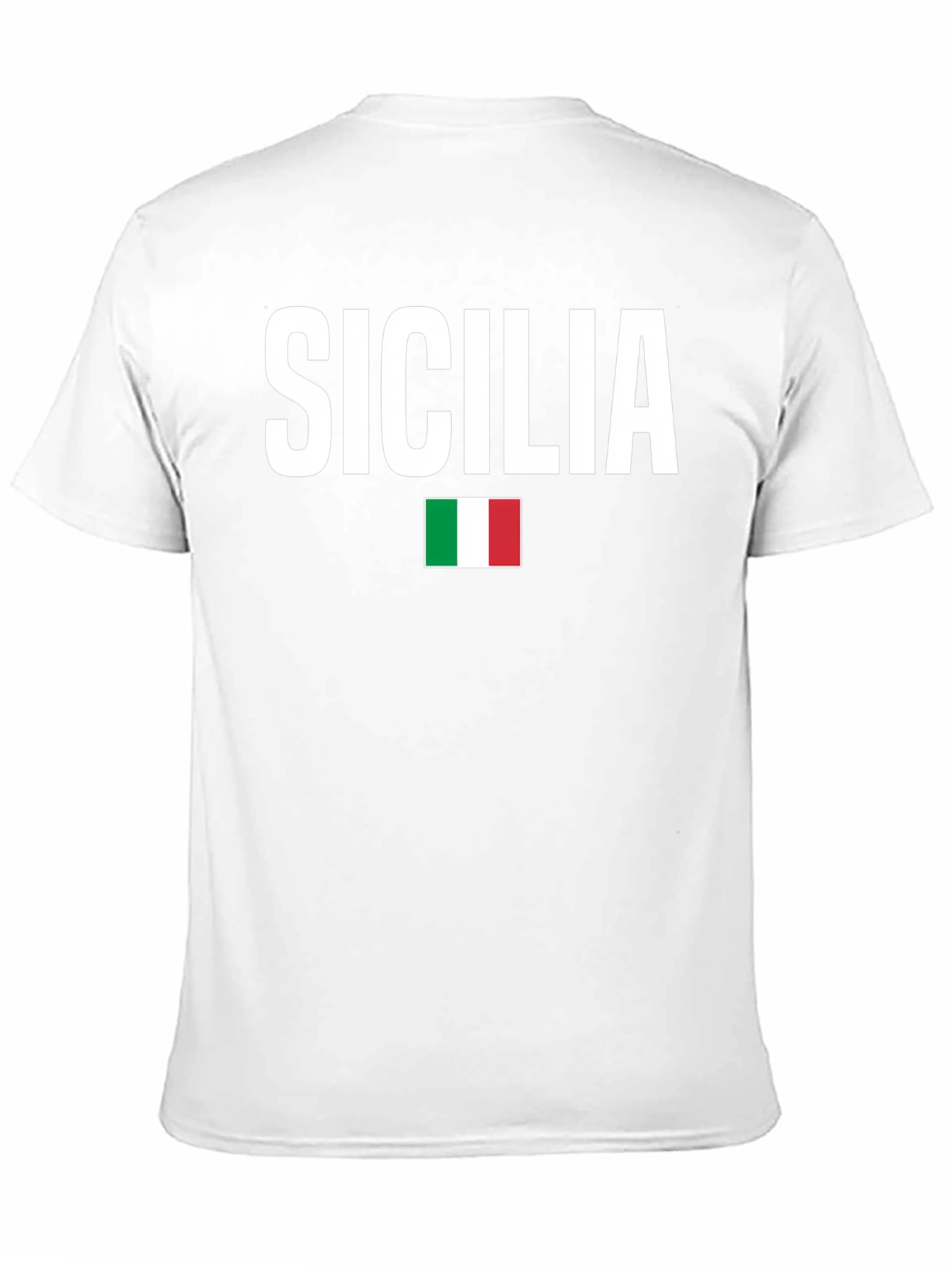Sicilia Italian Flag T-Shirt
