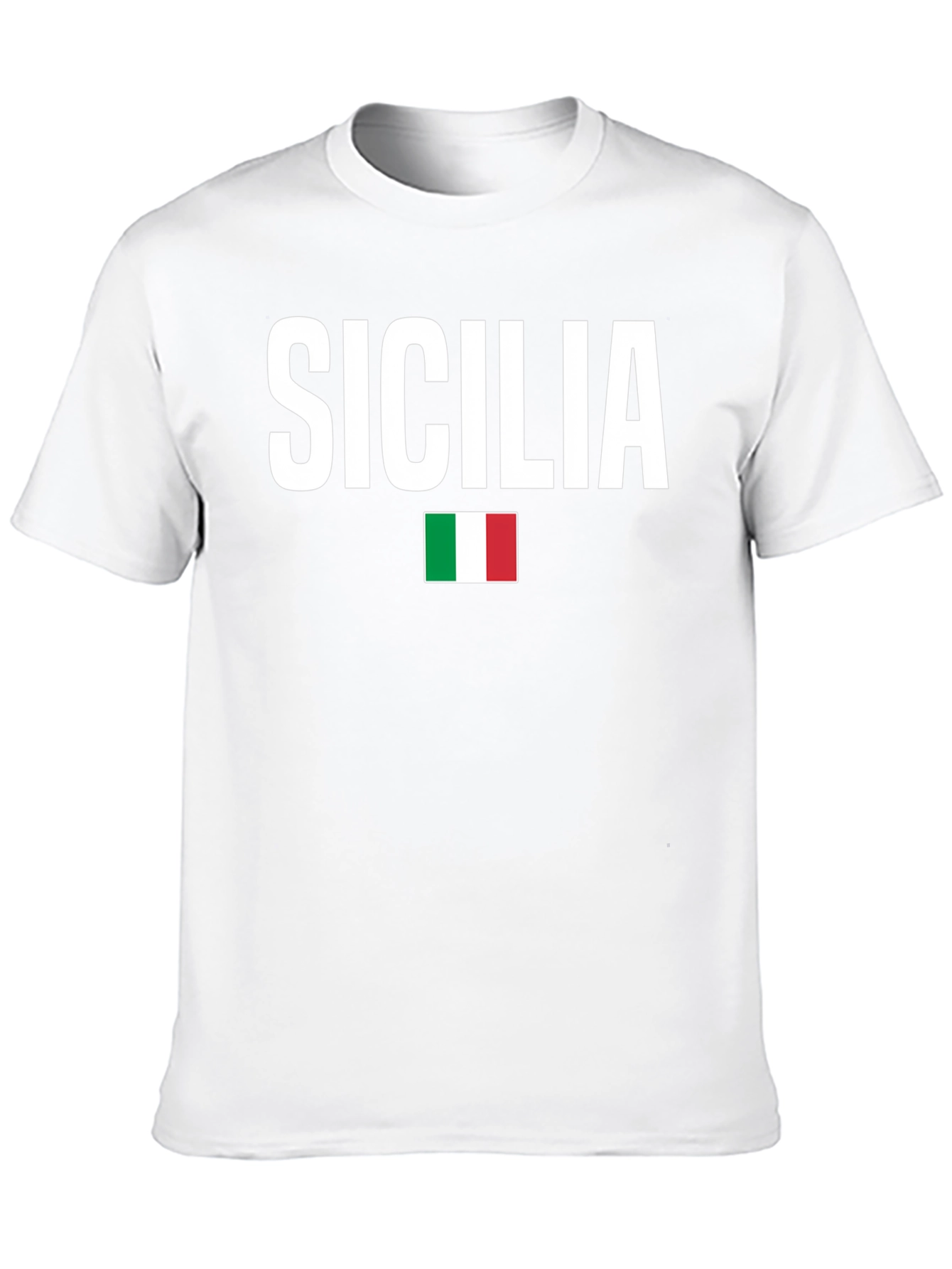 Sicilia Italian Flag T-Shirt