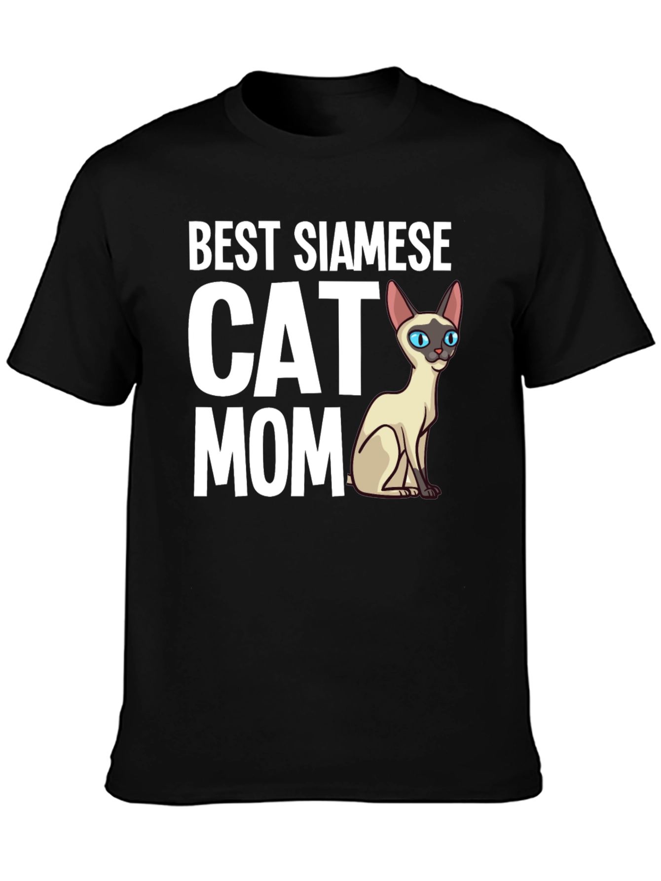 Best Siamese Cat Mom T-Shirt