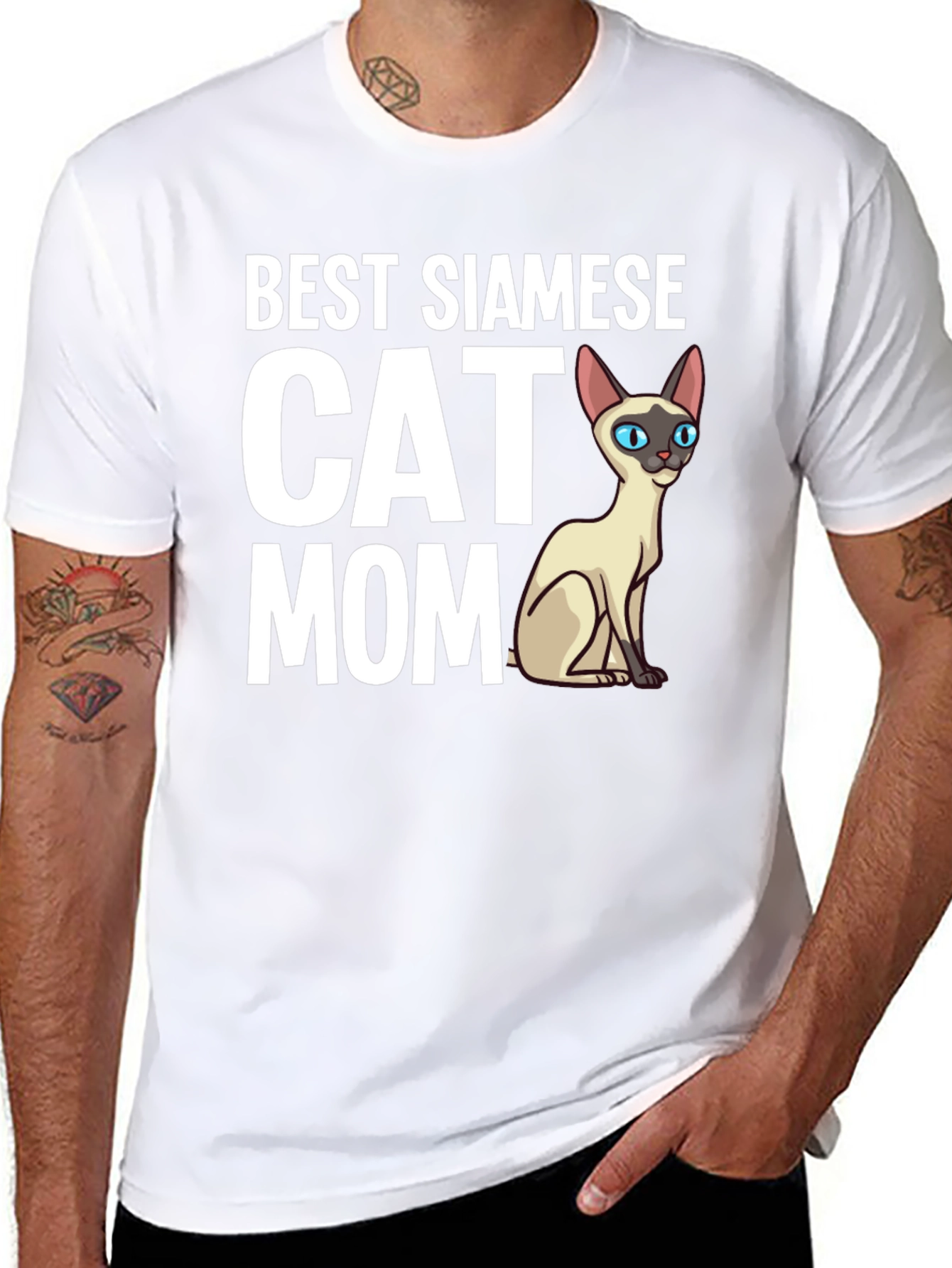 Best Siamese Cat Mom T-Shirt