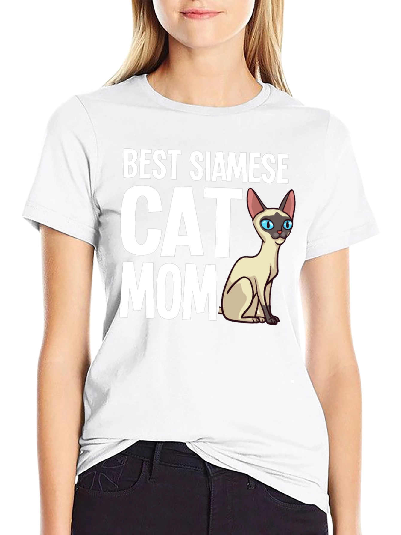 Best Siamese Cat Mom T-Shirt