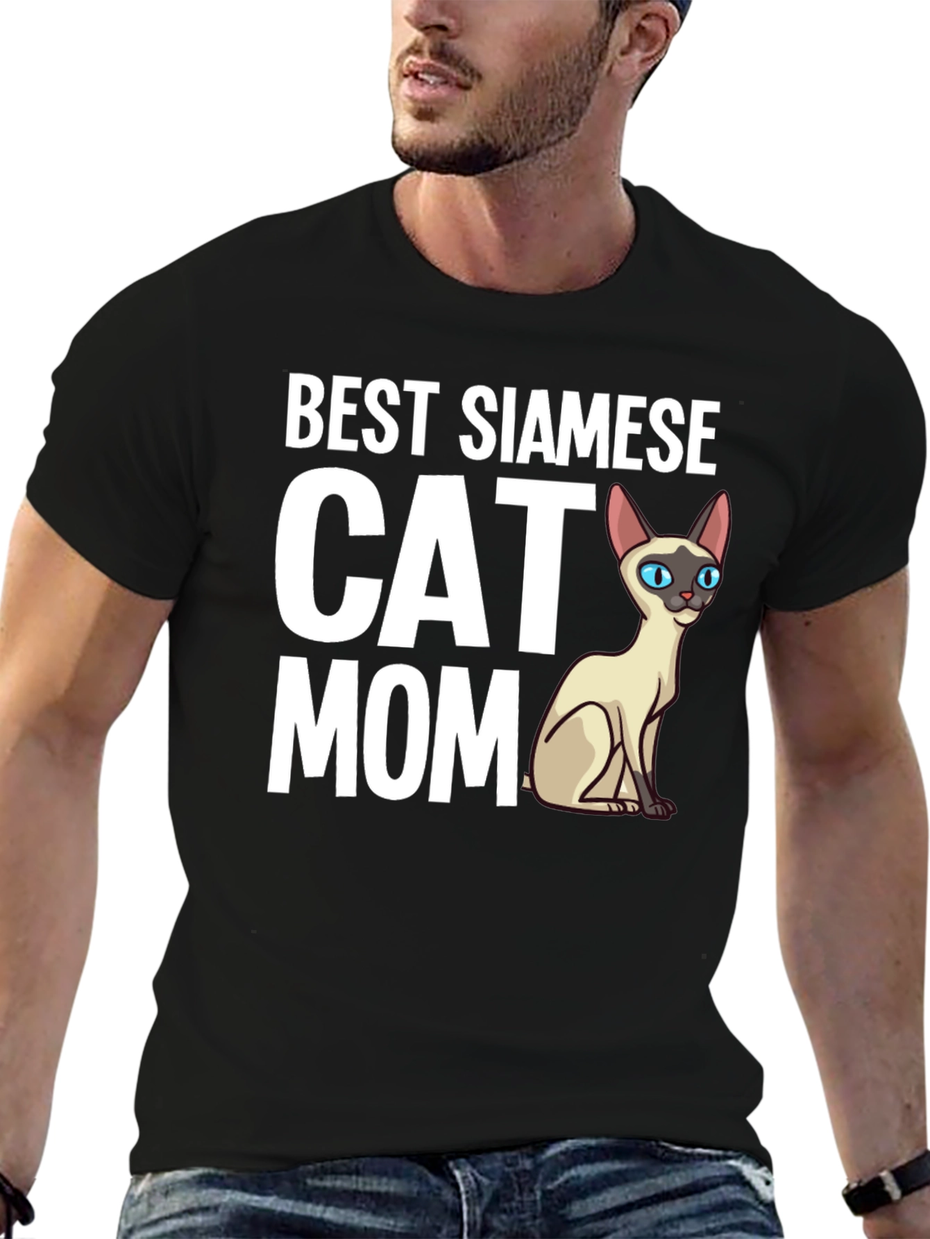 Best Siamese Cat Mom T-Shirt