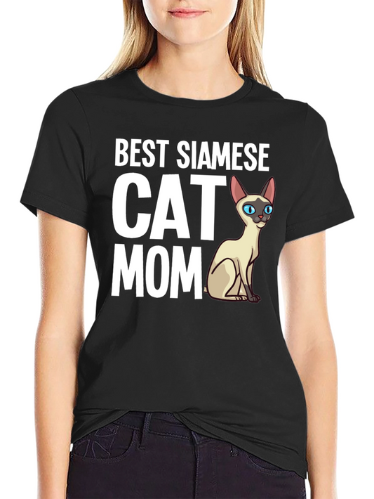 Best Siamese Cat Mom T-Shirt