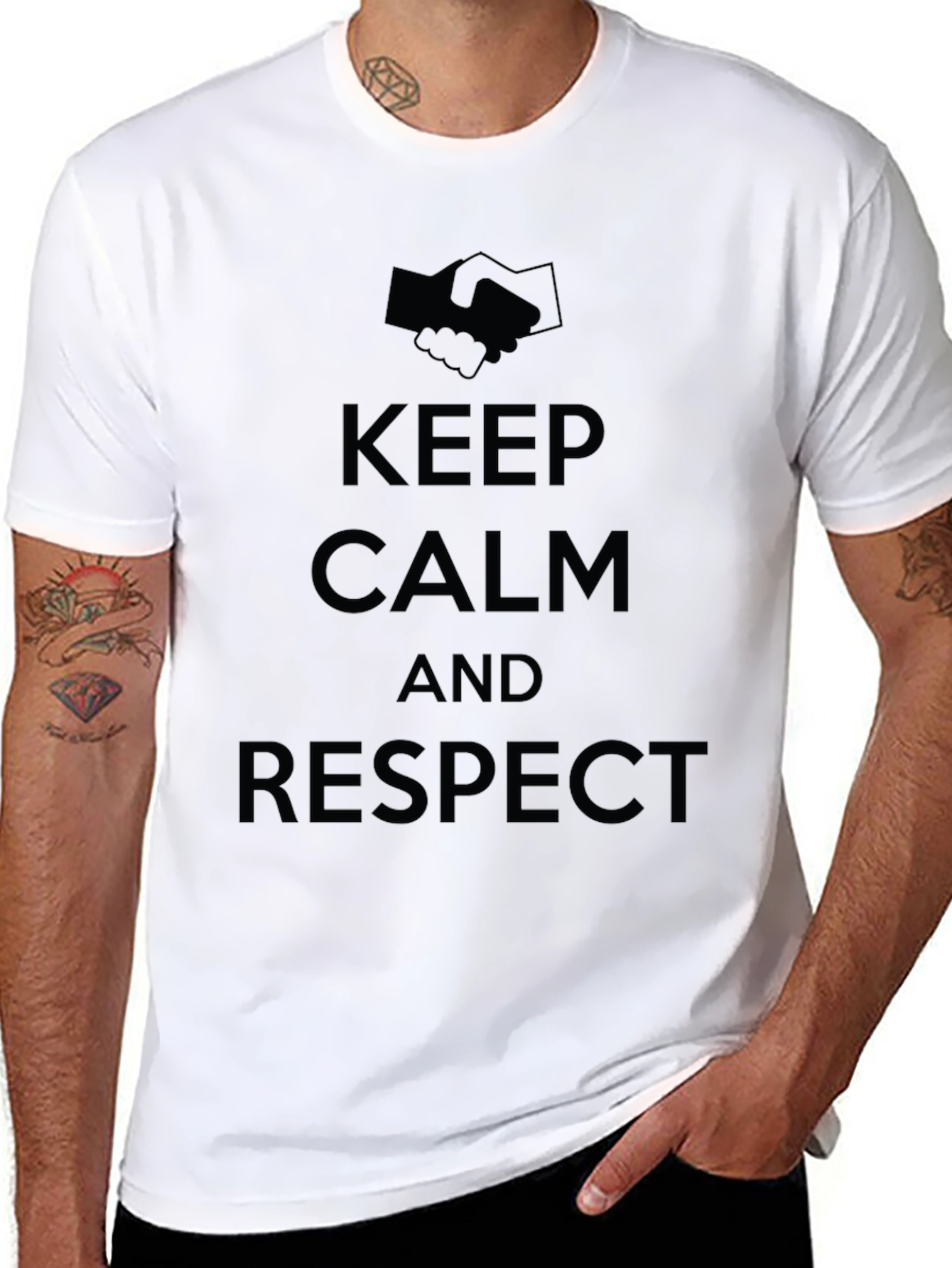Keep Calm and Respect T-Shirt