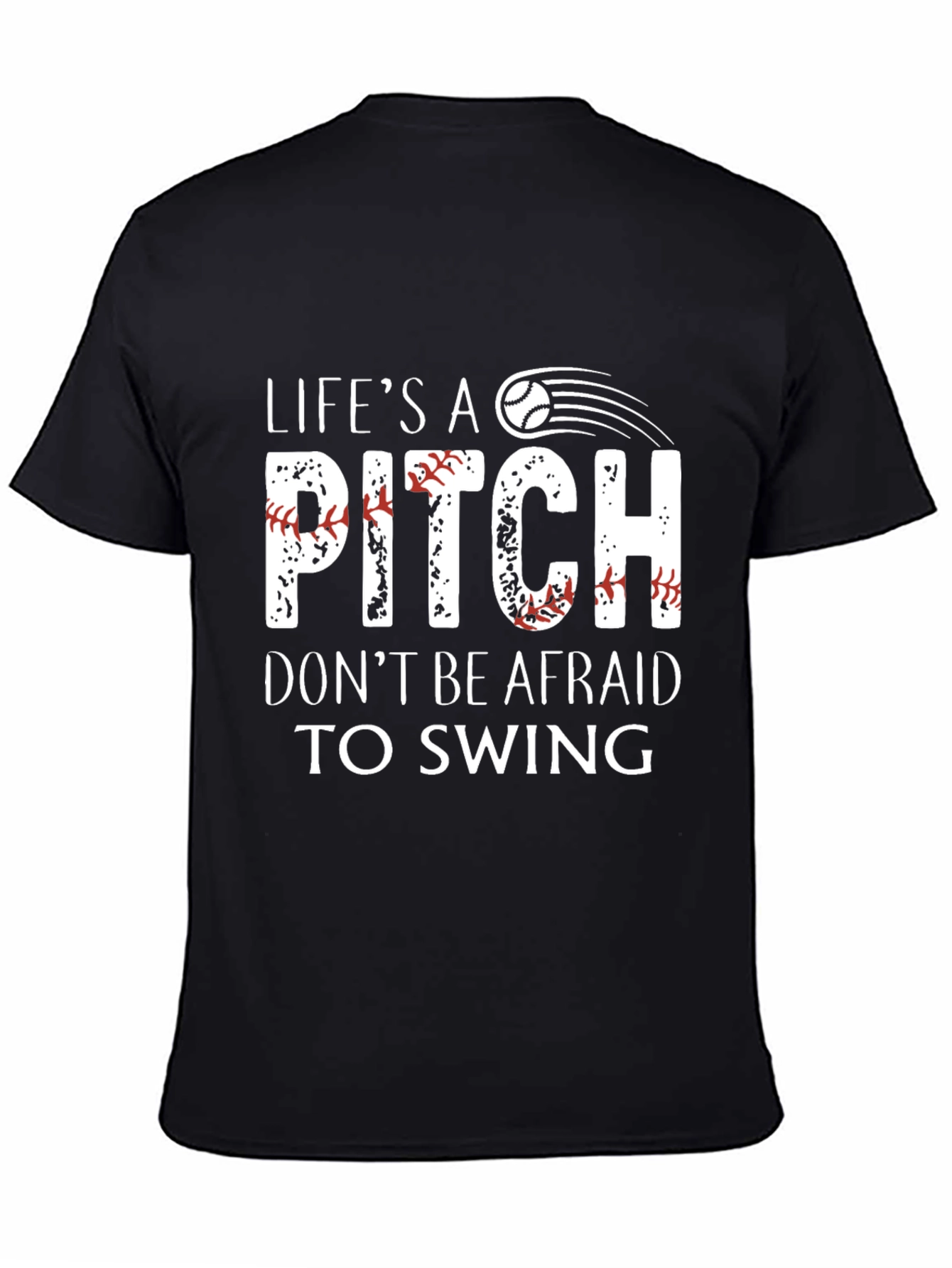 Lifes A Pitch Baseball T-Shirt