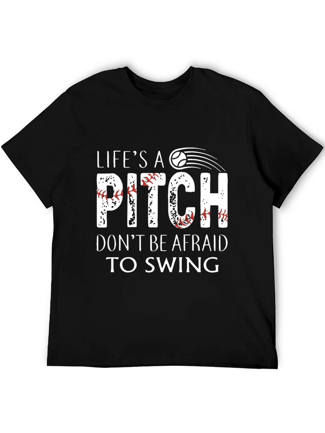Lifes A Pitch Baseball T-Shirt