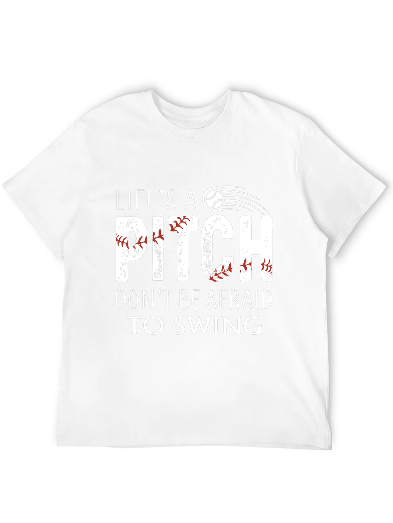 Lifes A Pitch Baseball T-Shirt