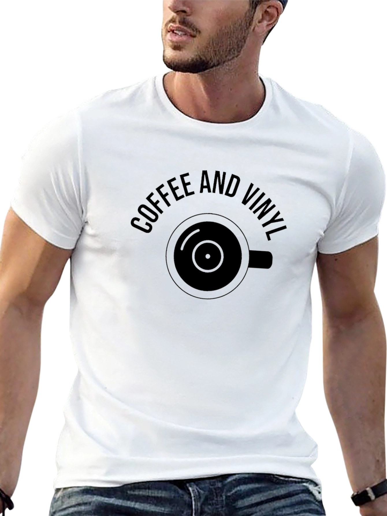 Coffee and Vinyl Graphic Tee