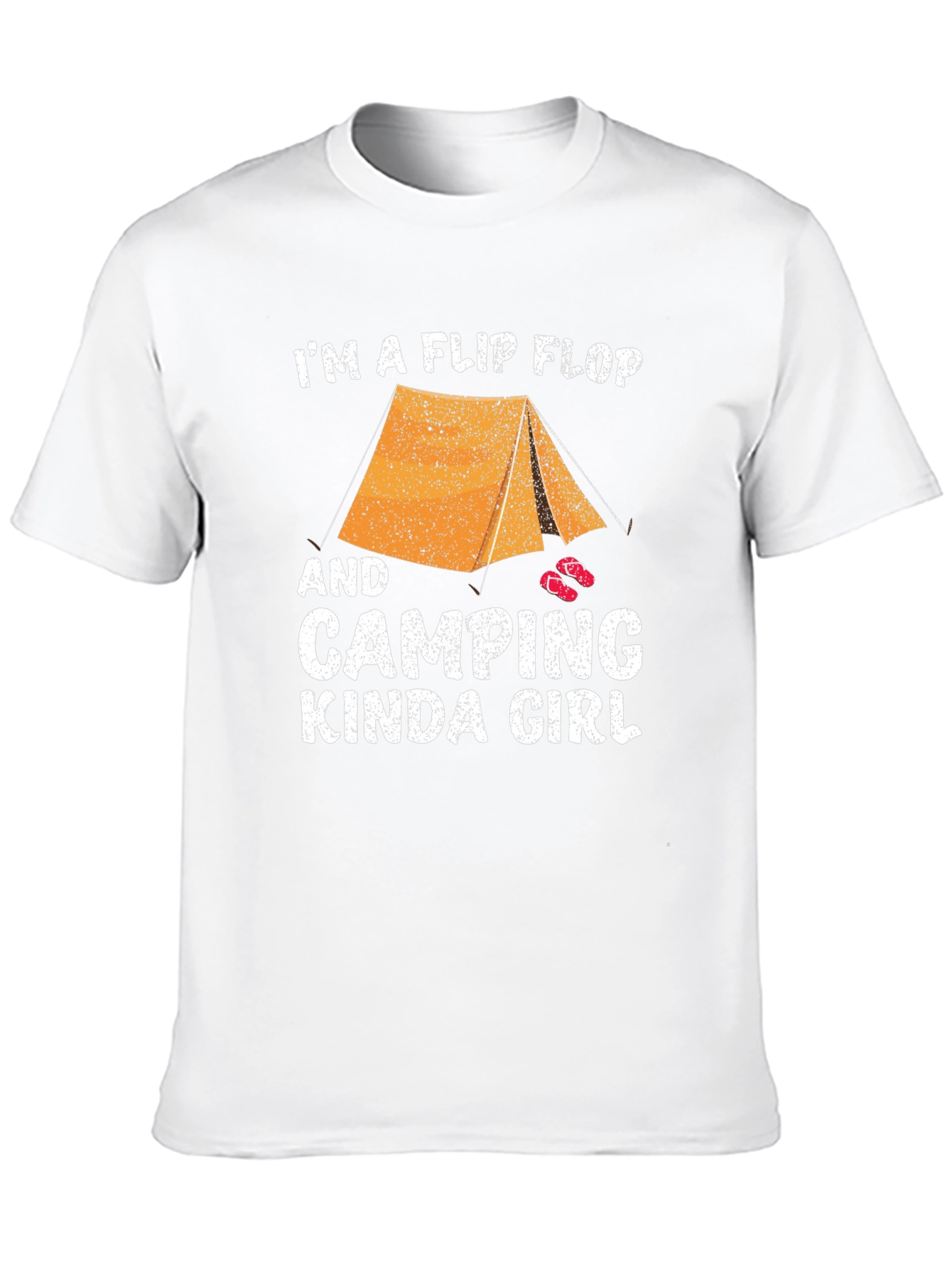 Camping Kinda Girl Tee - Flip Flop Tent