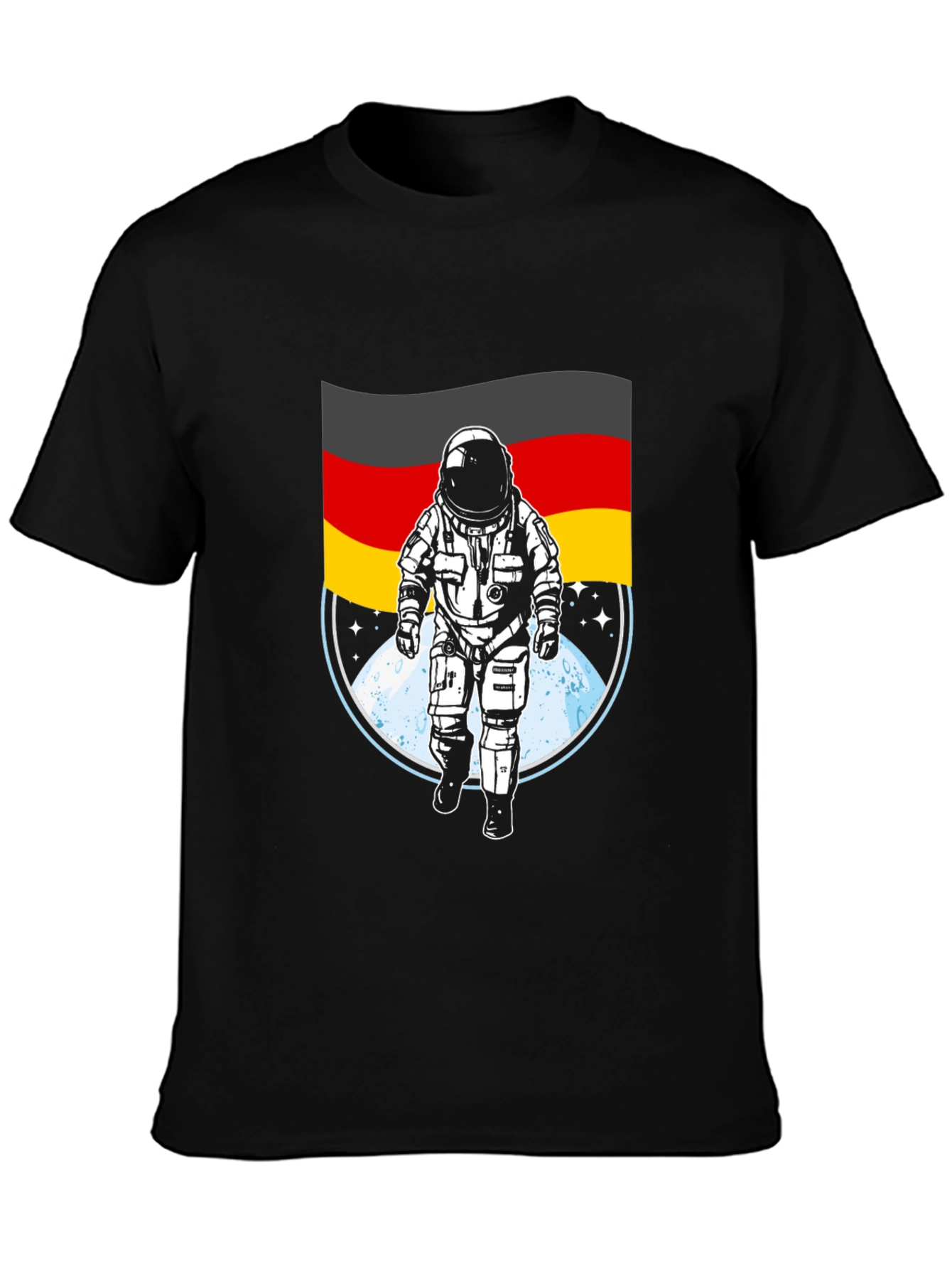 German Astronaut T-Shirt - Space Travel Souvenir