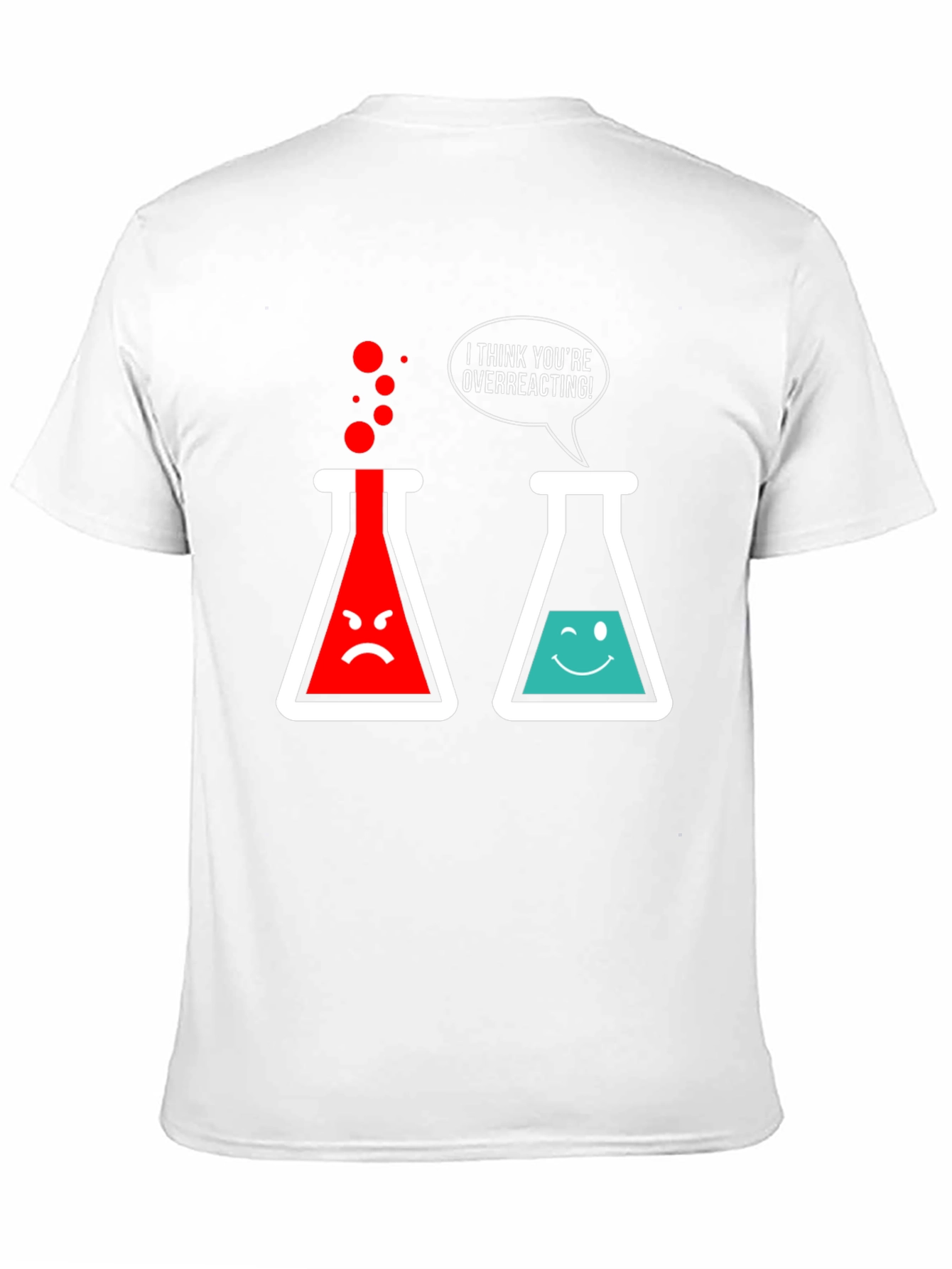 Overreacting Chemistry T-Shirt - Funny Science Tee