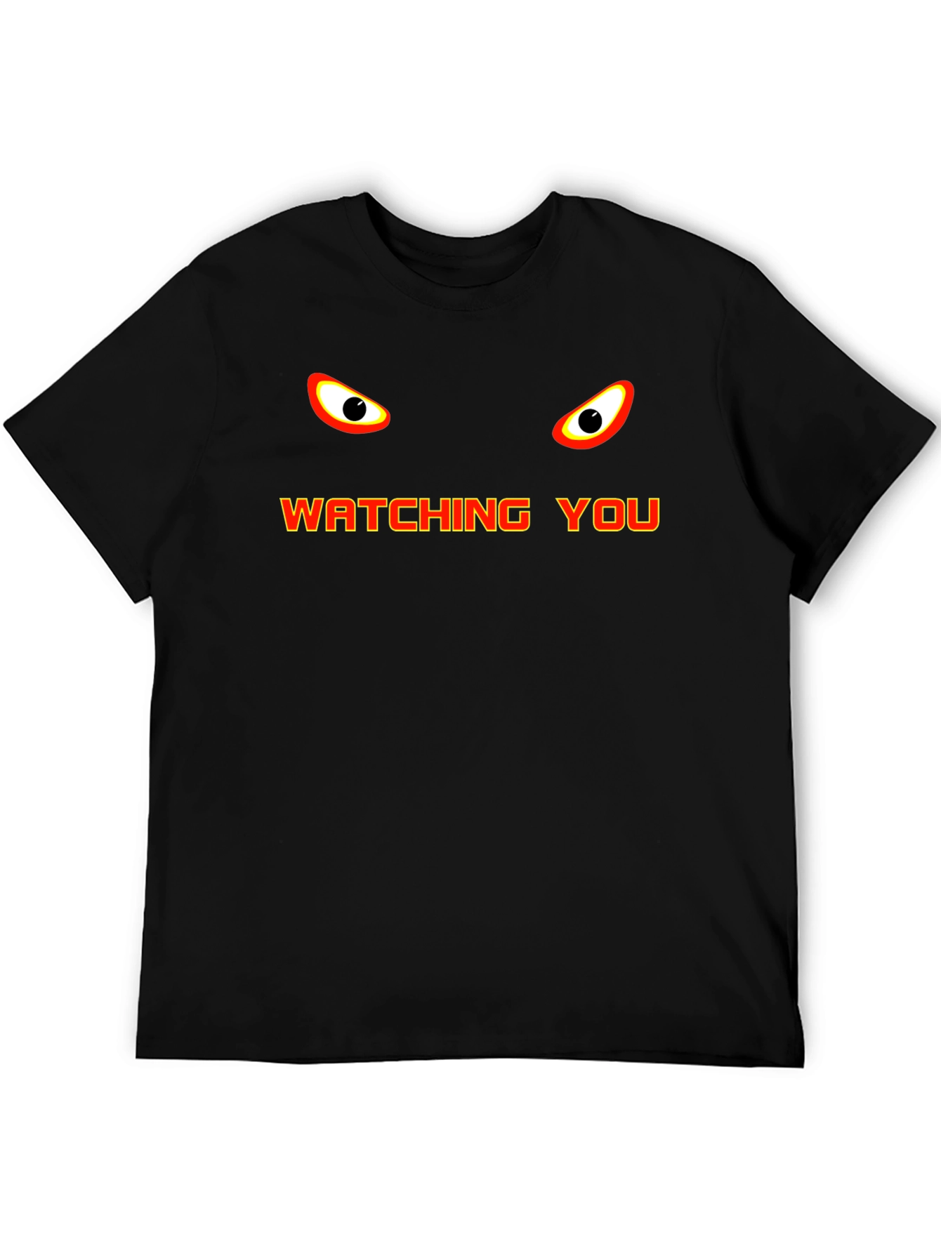 Watching You Graphic Tee - Bold Statement Shirt