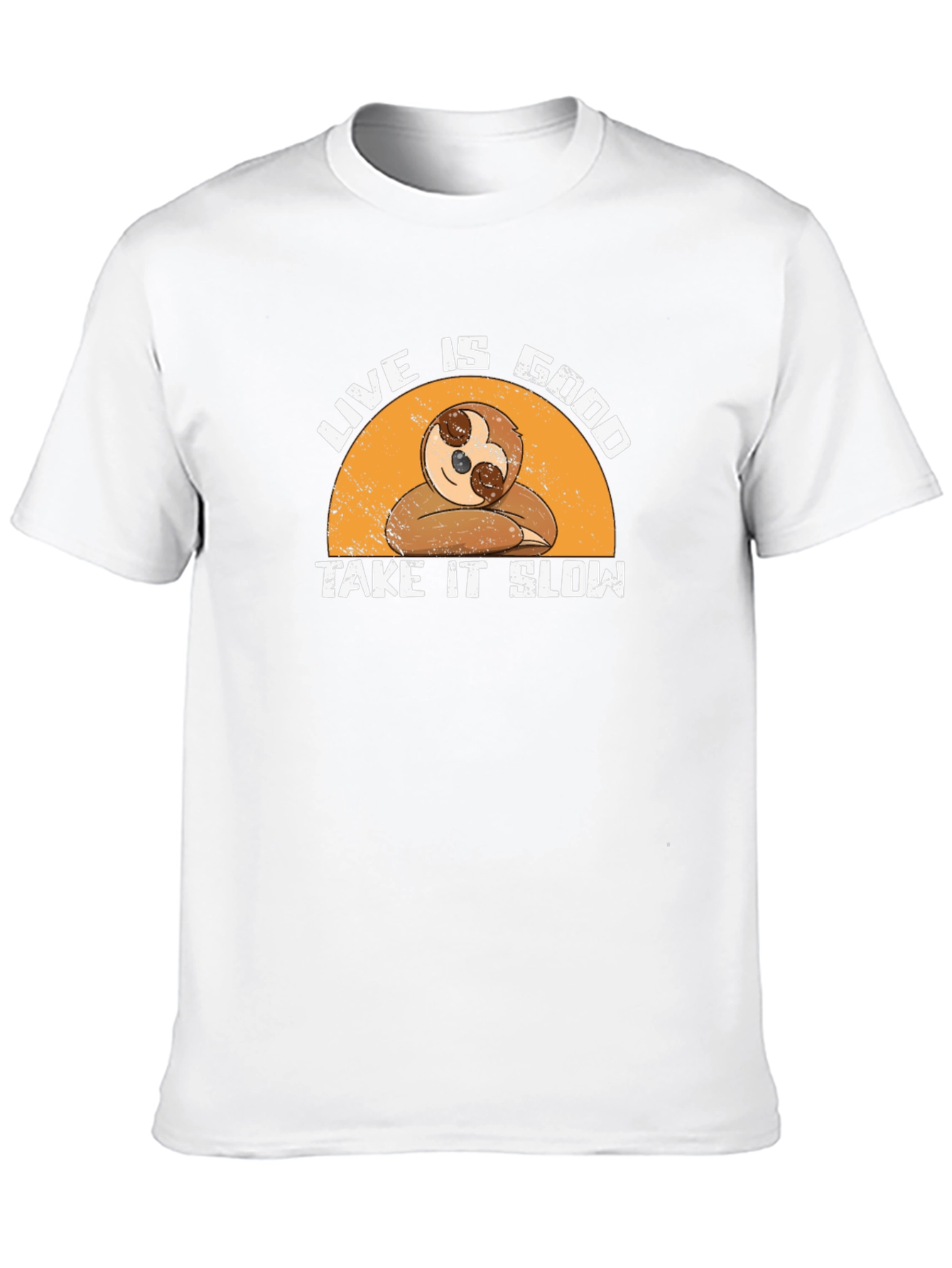 Live is Good Sloth T-Shirt - Take It Slow!
