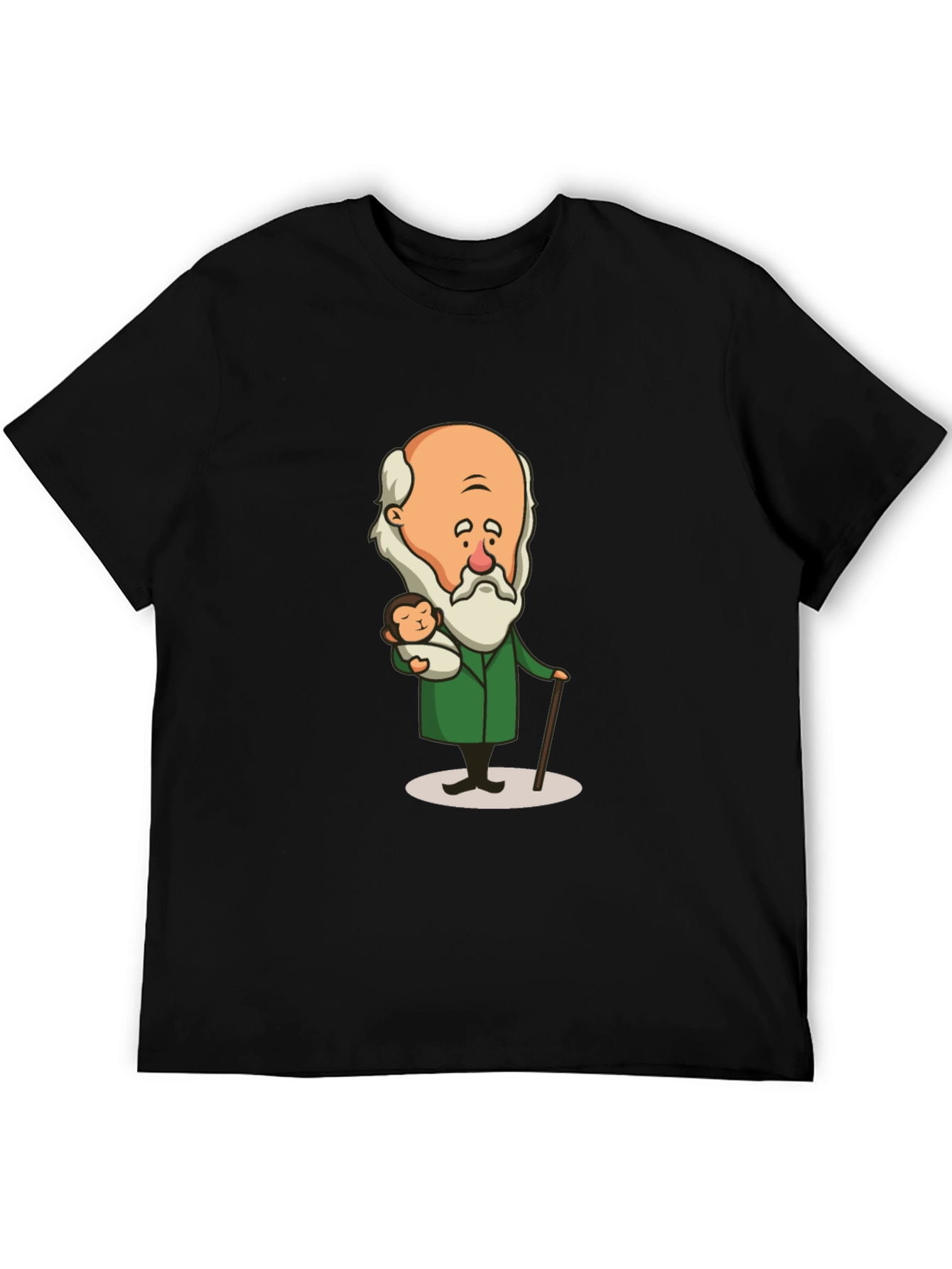 Charles Darwin & Ape Evolution T-Shirt