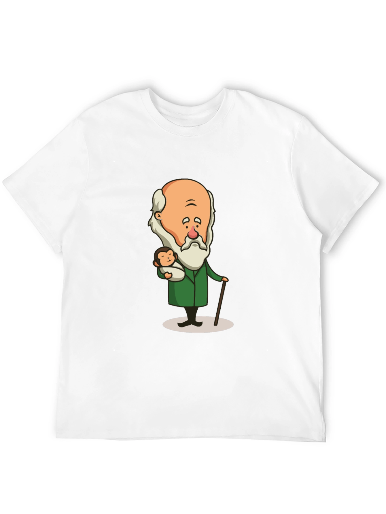 Charles Darwin & Ape Evolution T-Shirt