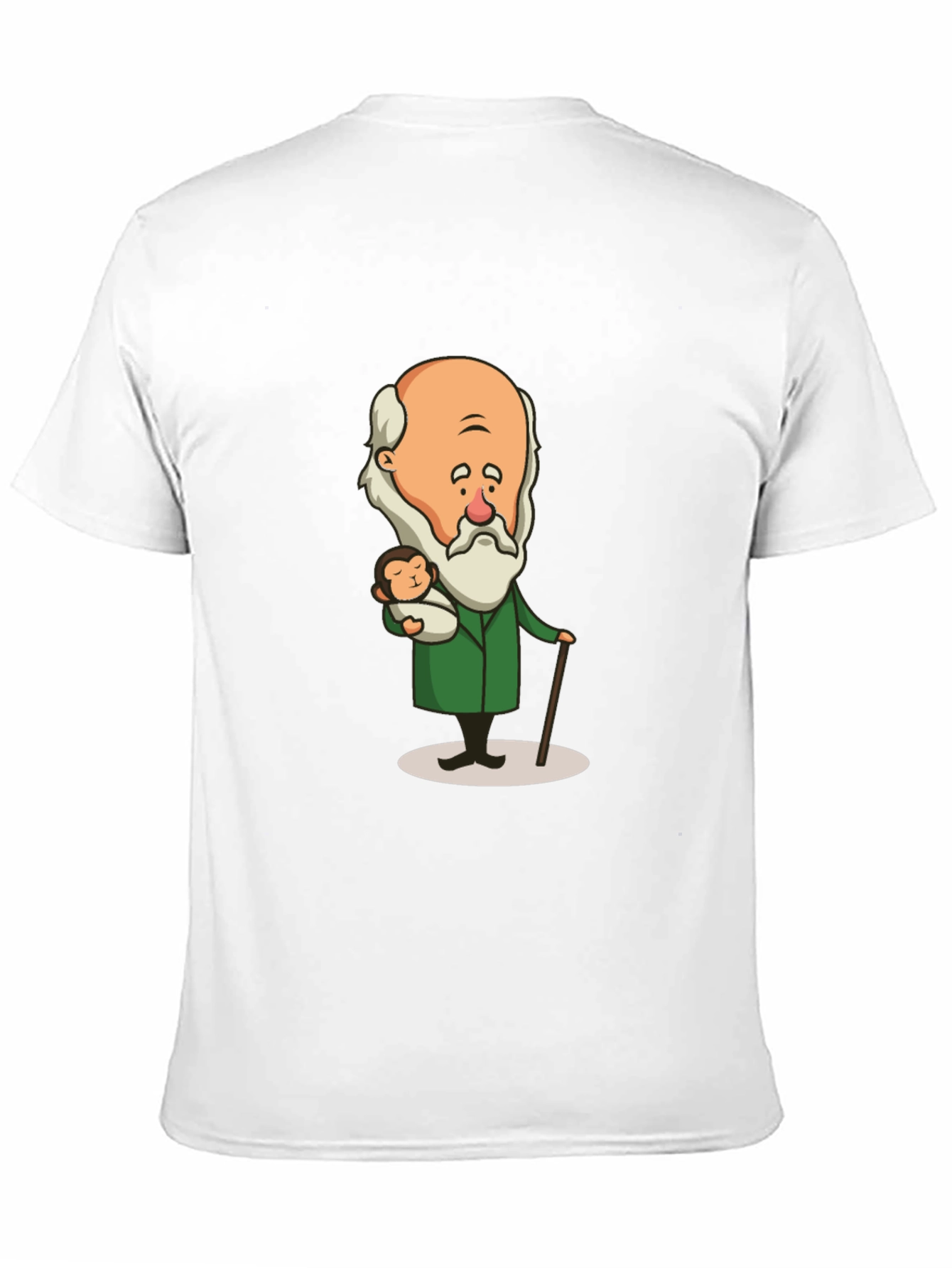 Charles Darwin & Ape Evolution T-Shirt
