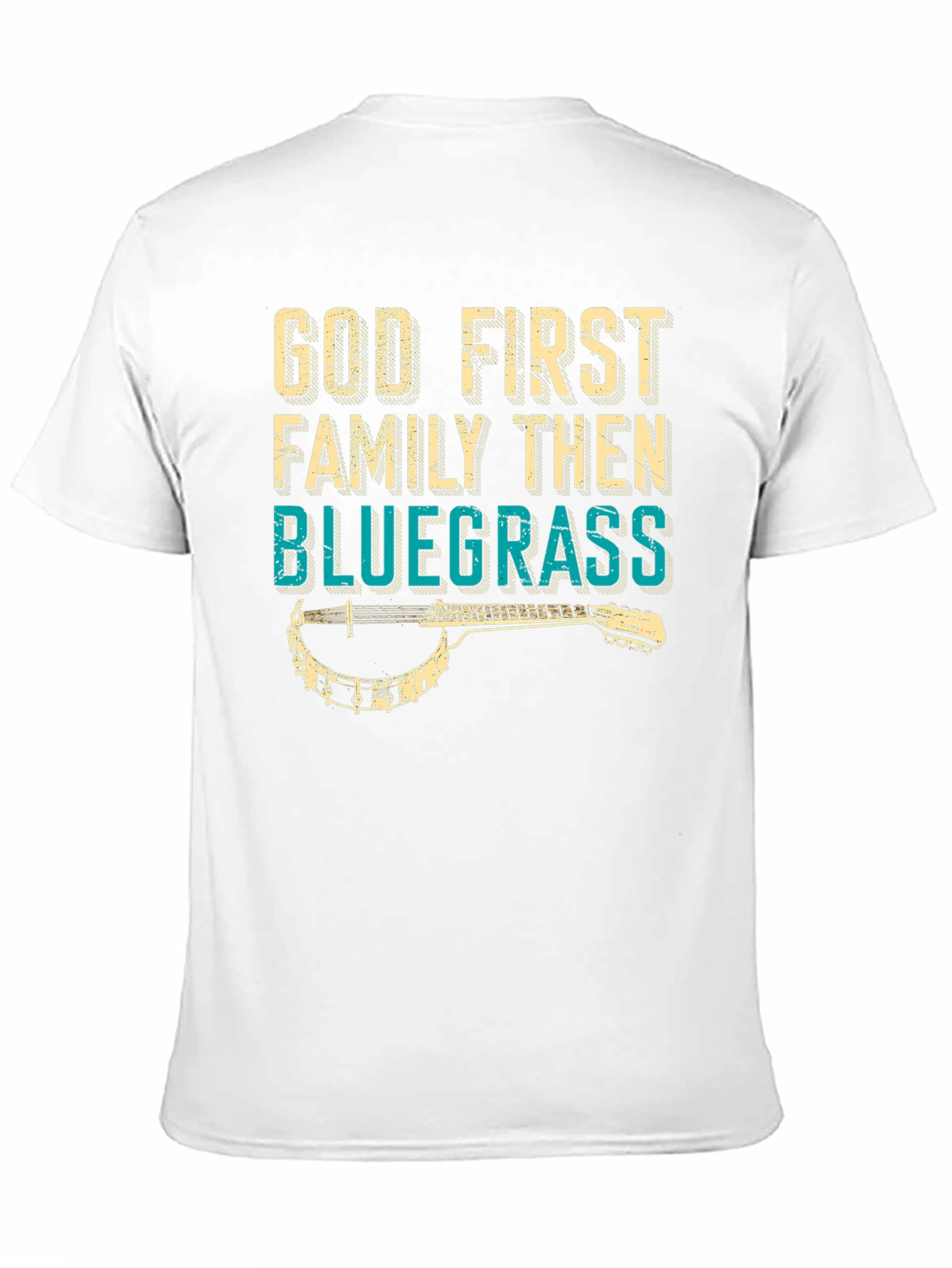 God First Family Then Bluegrass T-Shirt