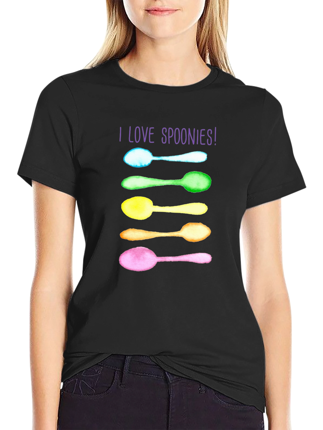 I Love Spoonies! Graphic Tee