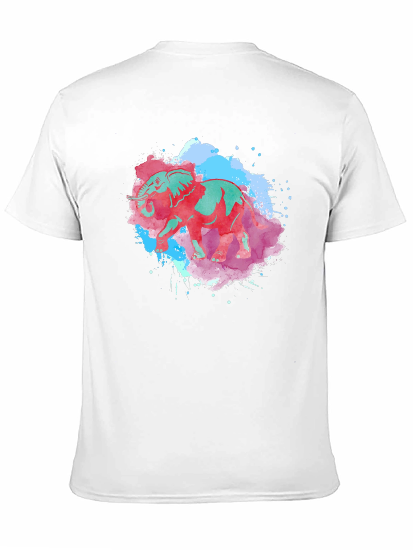 Watercolor Elephant Graphic Tee