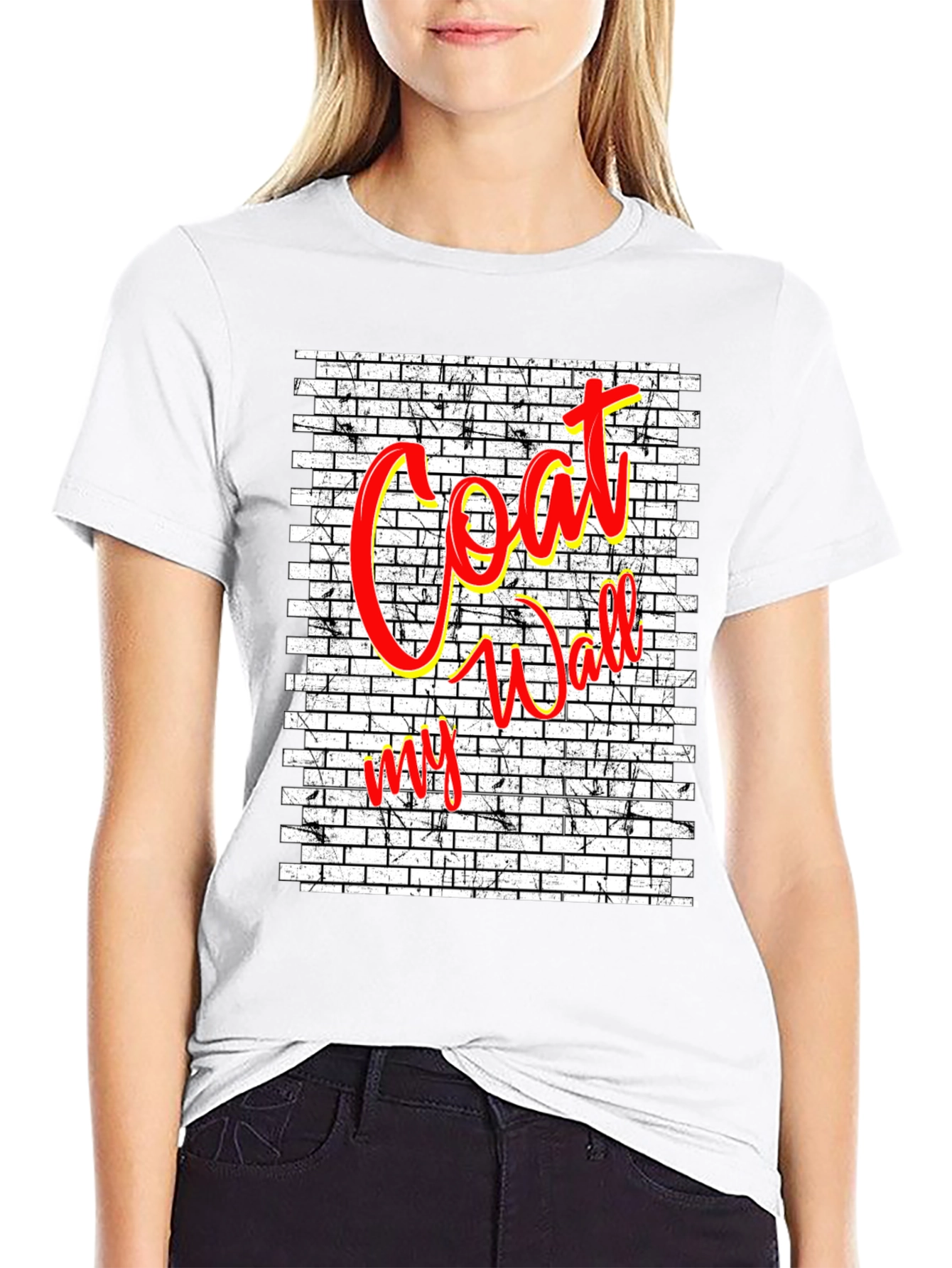 Coat My Wall Brick T-Shirt