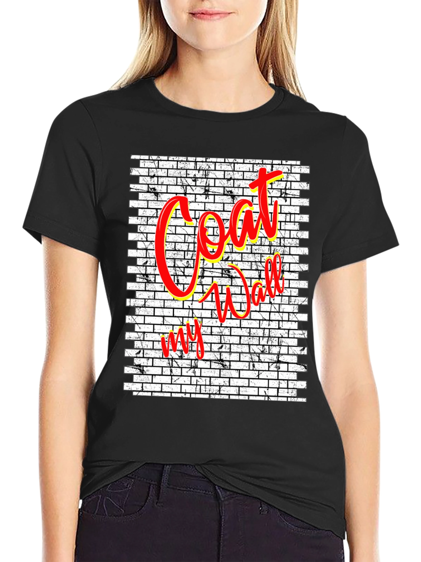 Coat My Wall Brick T-Shirt