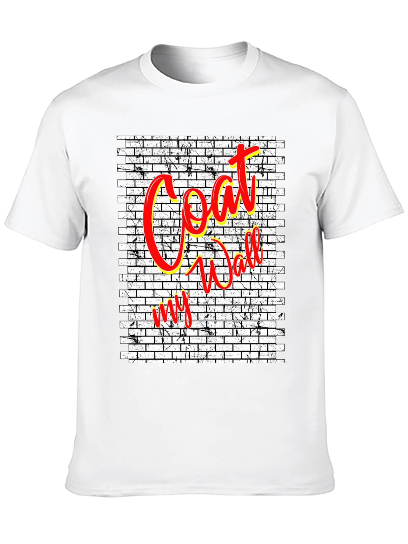 Coat My Wall Brick T-Shirt