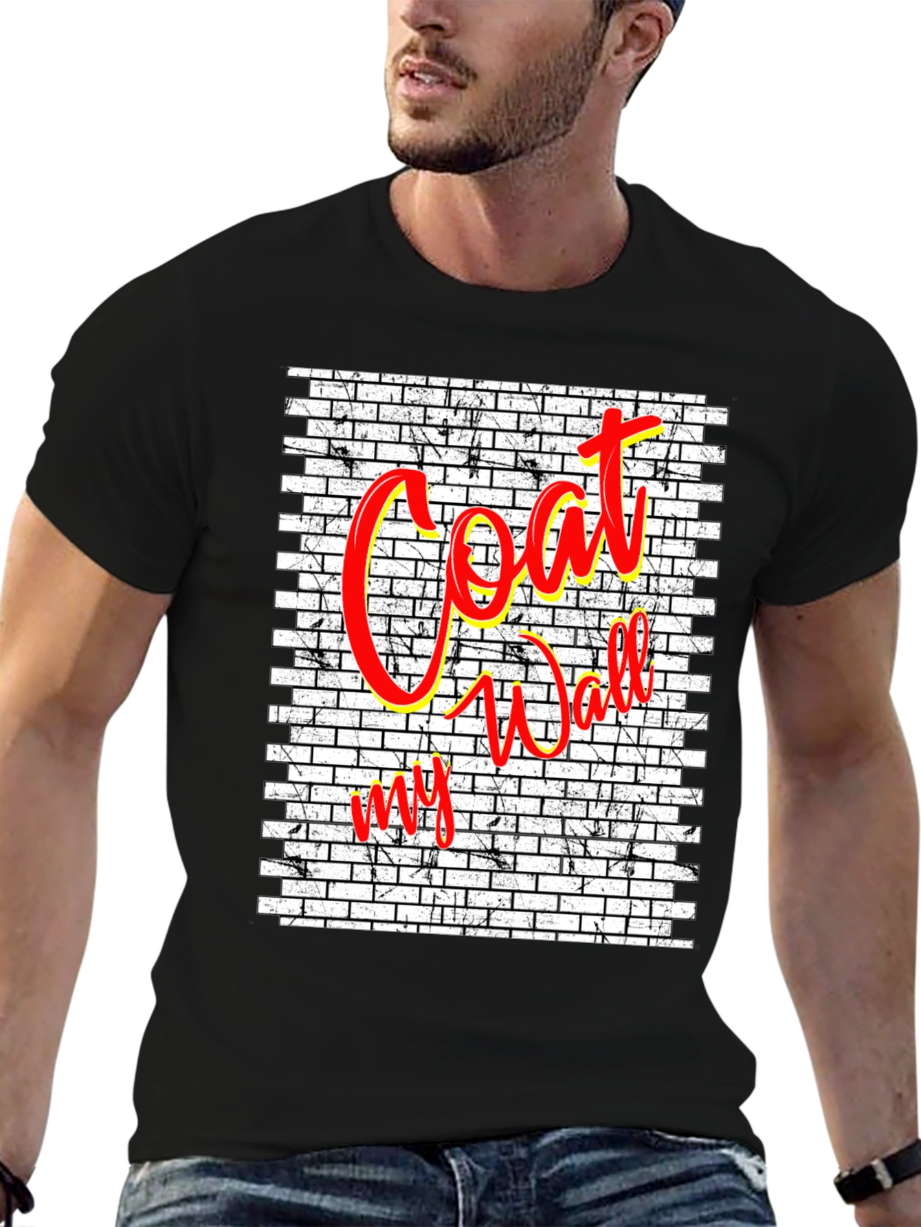 Coat My Wall Brick T-Shirt