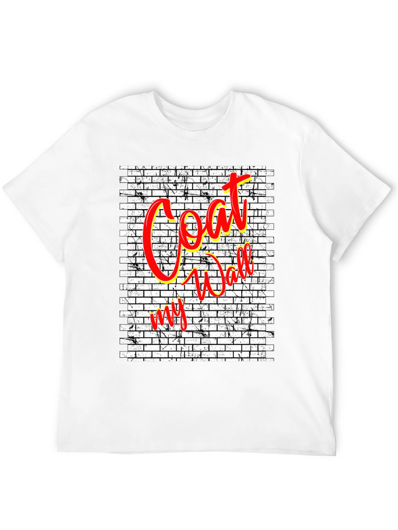 Coat My Wall Brick T-Shirt