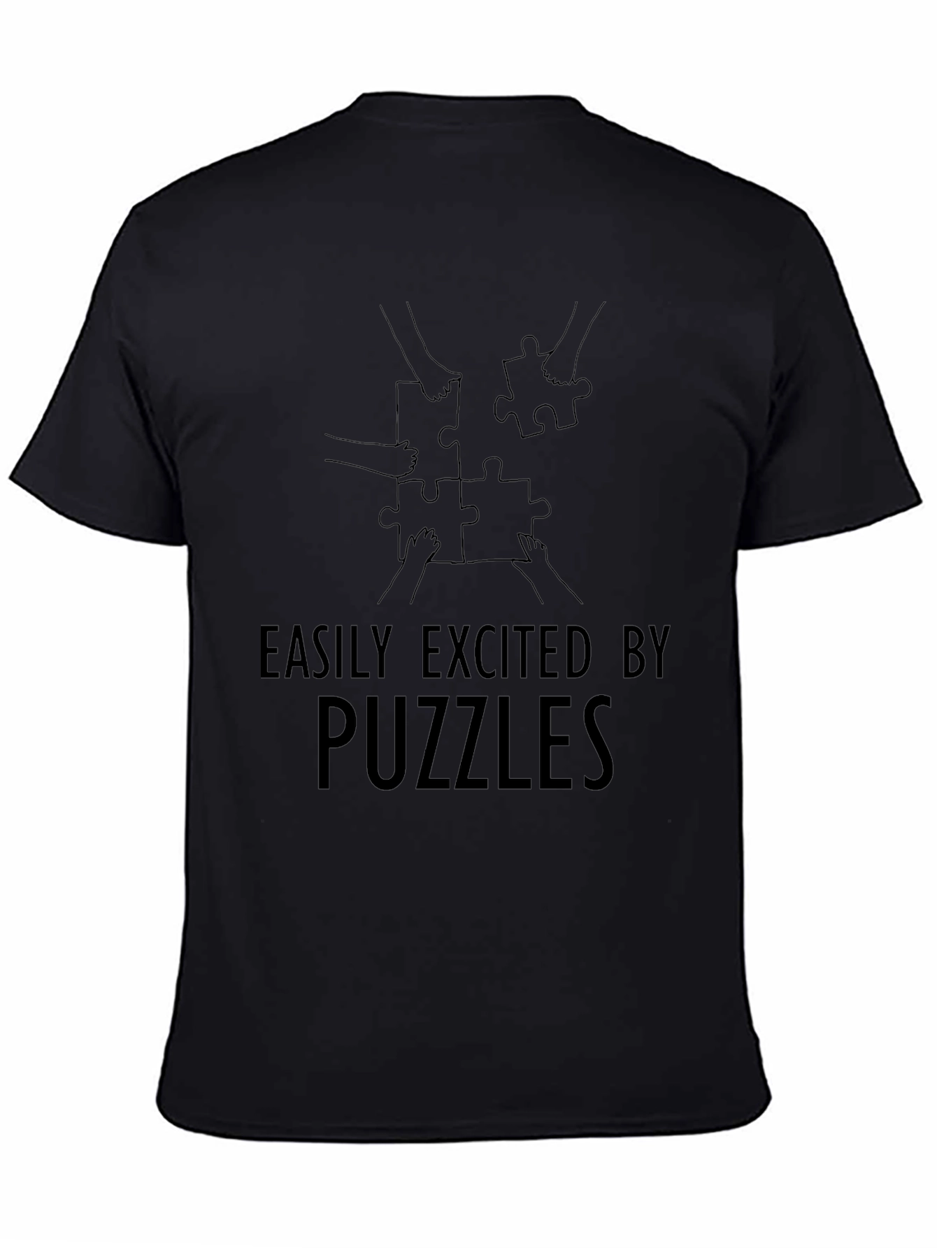 Easily Excited By Puzzles T-Shirt