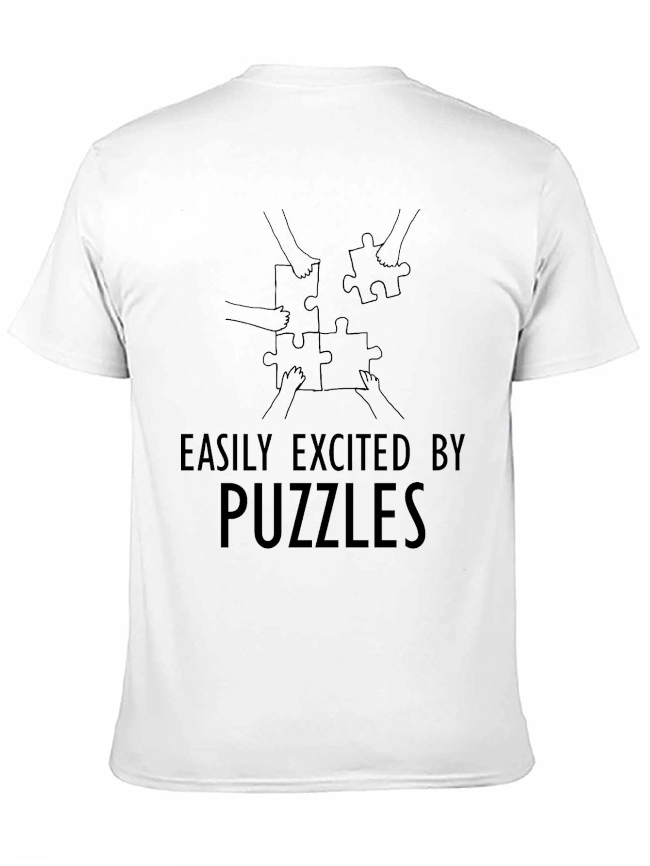 Easily Excited By Puzzles T-Shirt