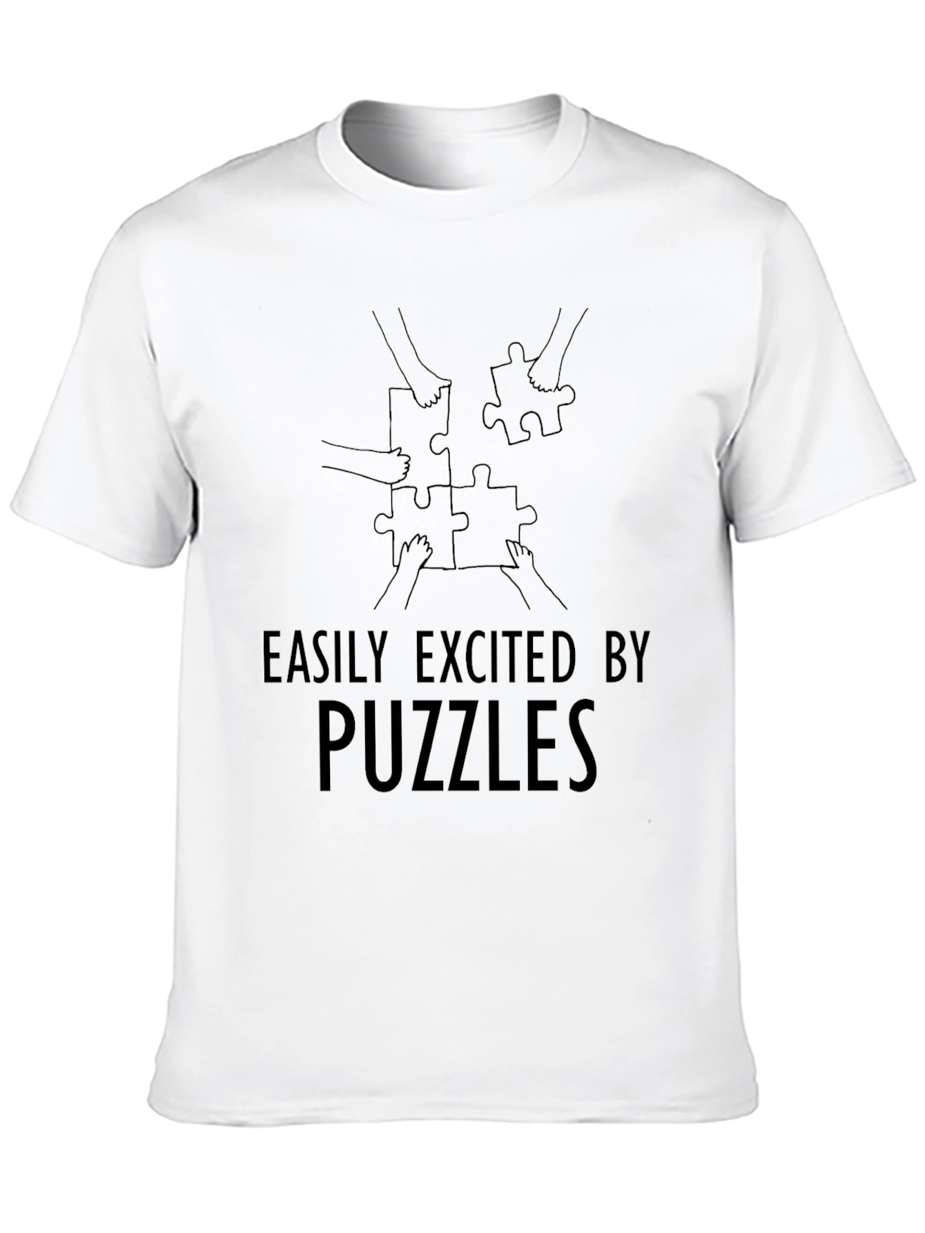 Easily Excited By Puzzles T-Shirt