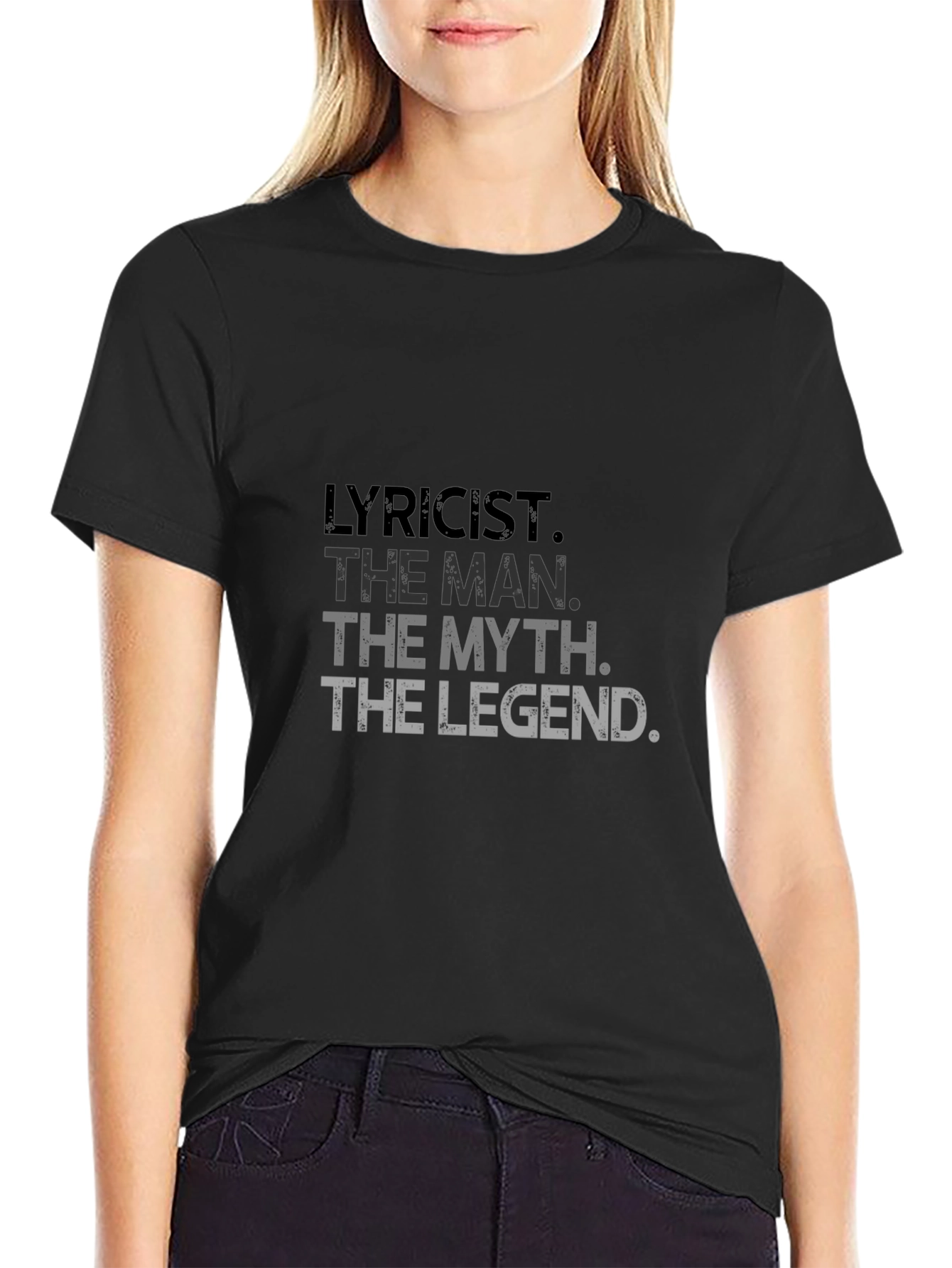Lyricist Man Myth Legend Graphic Tee