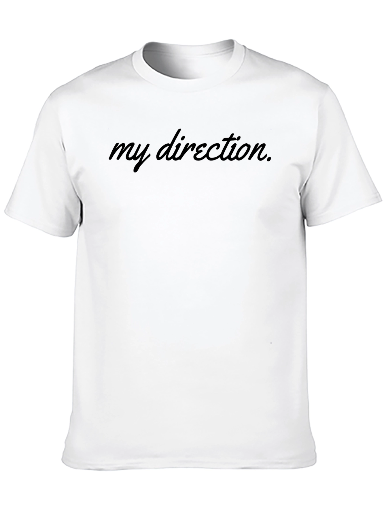 My Direction Black Graphic Tee