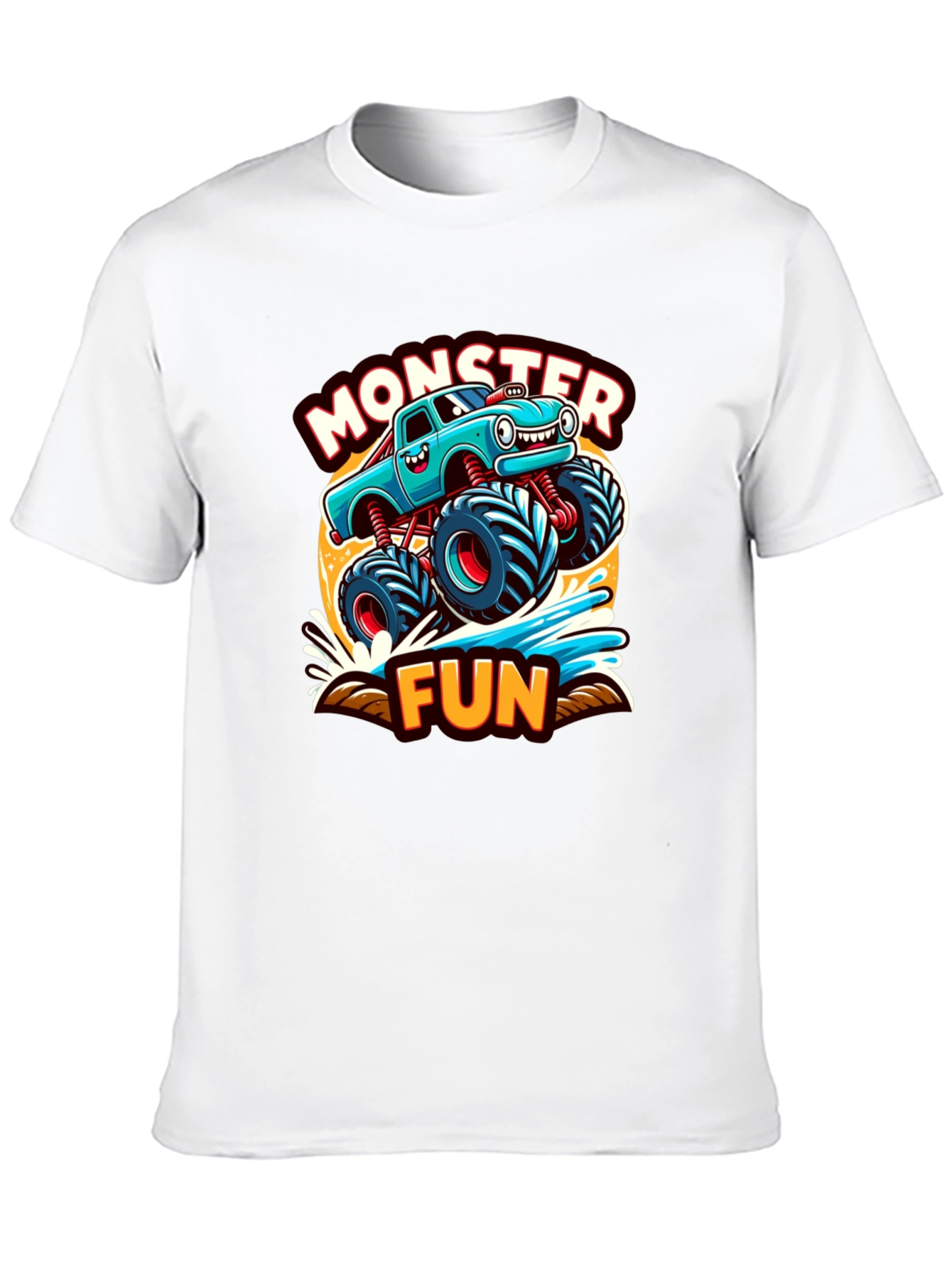 Monster Truck Fun Graphic T-Shirt