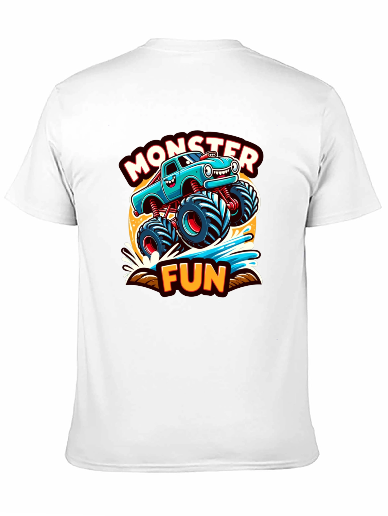 Monster Truck Fun Graphic T-Shirt