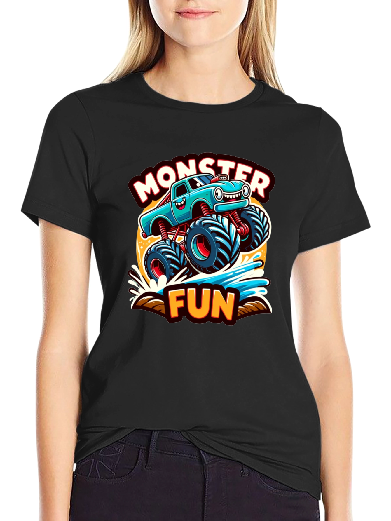 Monster Truck Fun Graphic T-Shirt
