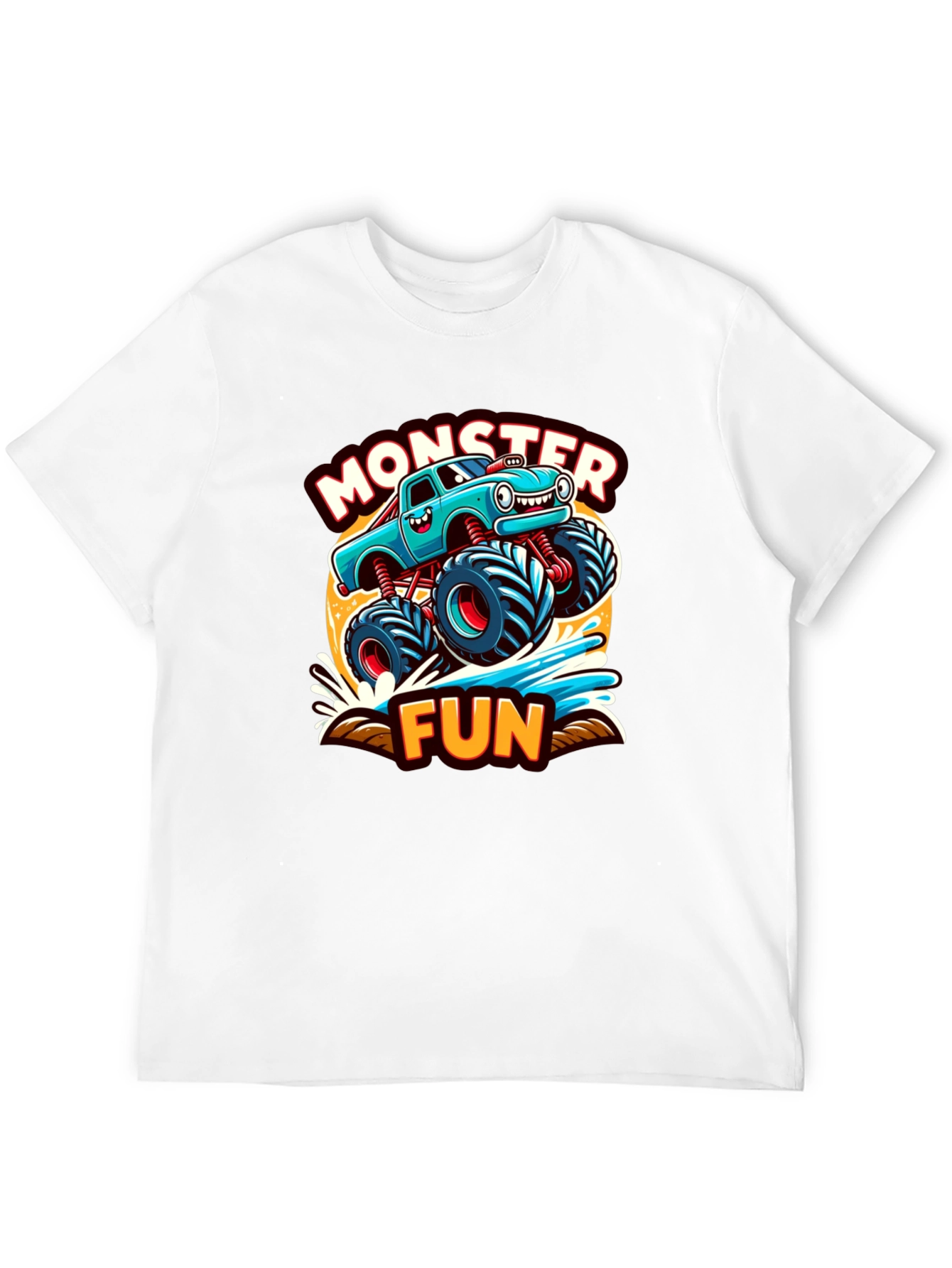 Monster Truck Fun Graphic T-Shirt