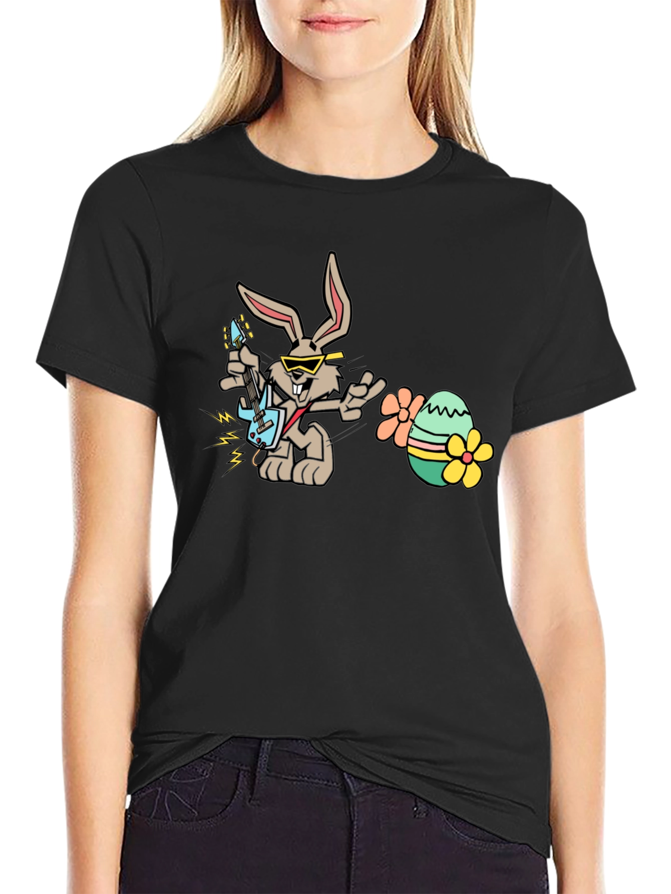 Rockin Easter Bunny T-Shirt